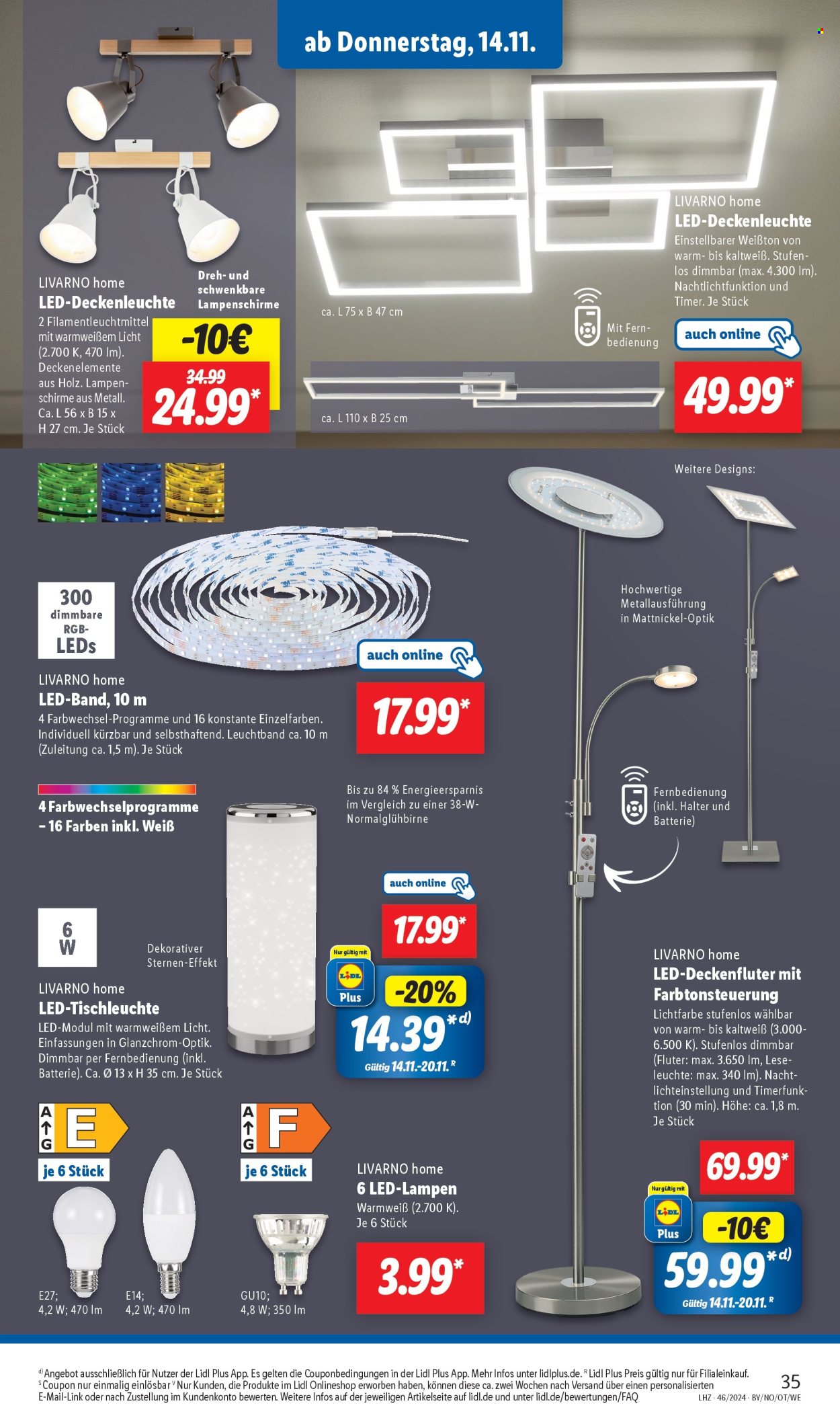 Lidl Prospekte  - 11.11.2024 - 16.11.2024. Seite 21