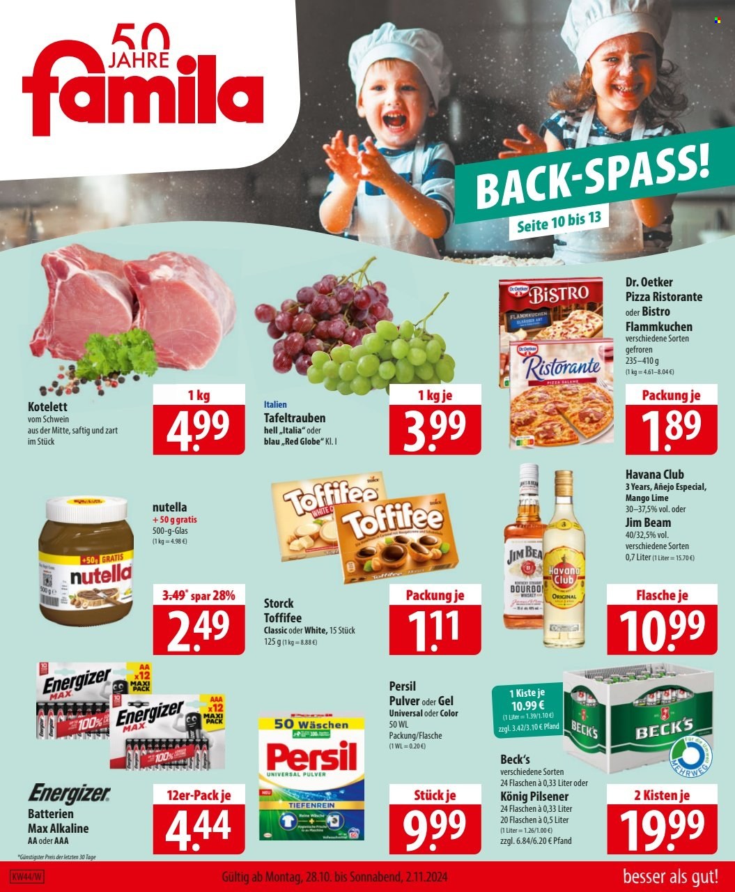 famila Prospekte  - 28.10.2024 - 2.11.2024. Seite 1