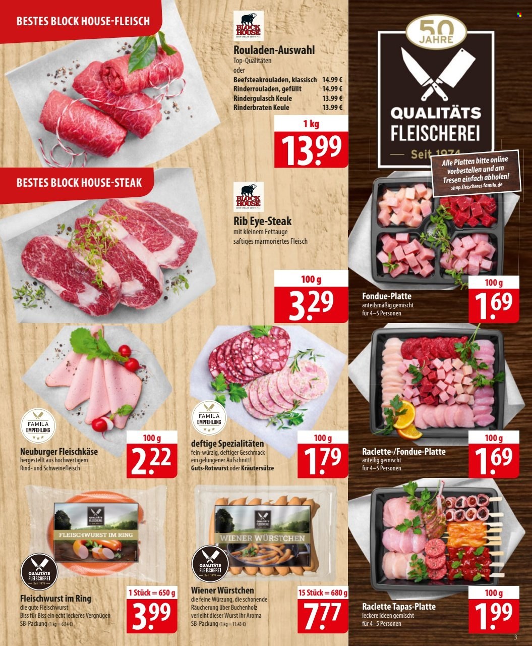 famila Prospekte  - 28.10.2024 - 2.11.2024. Seite 3