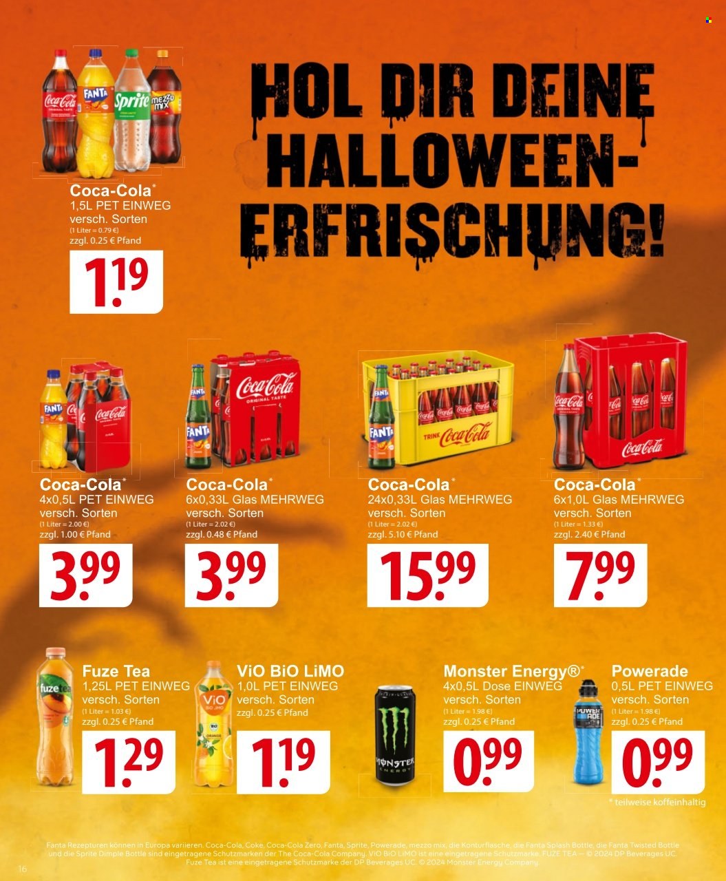 famila Prospekte  - 28.10.2024 - 2.11.2024. Seite 16