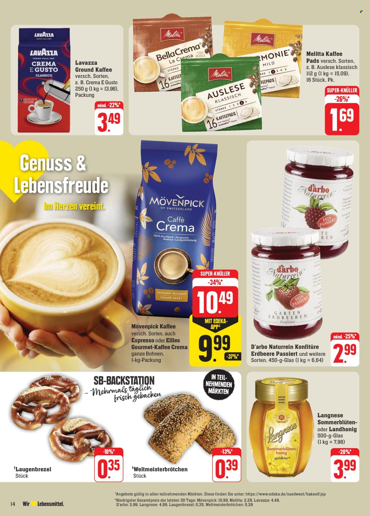 Edeka Prospekte  - 28.10.2024 - 2.11.2024. Seite 16