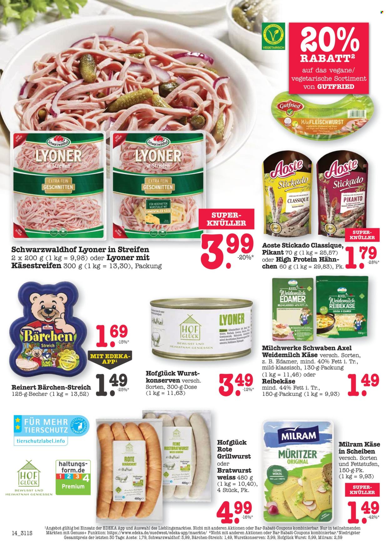 Edeka Prospekte  - 28.10.2024 - 2.11.2024. Seite 14