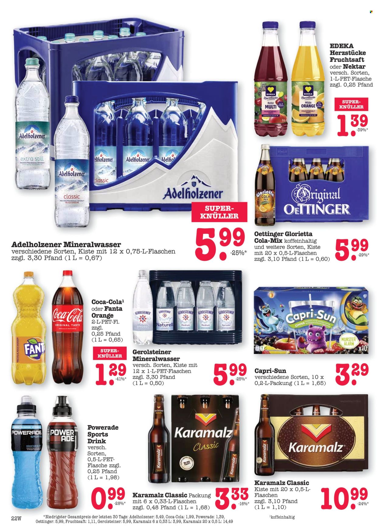 Edeka Prospekte  - 28.10.2024 - 2.11.2024. Seite 22