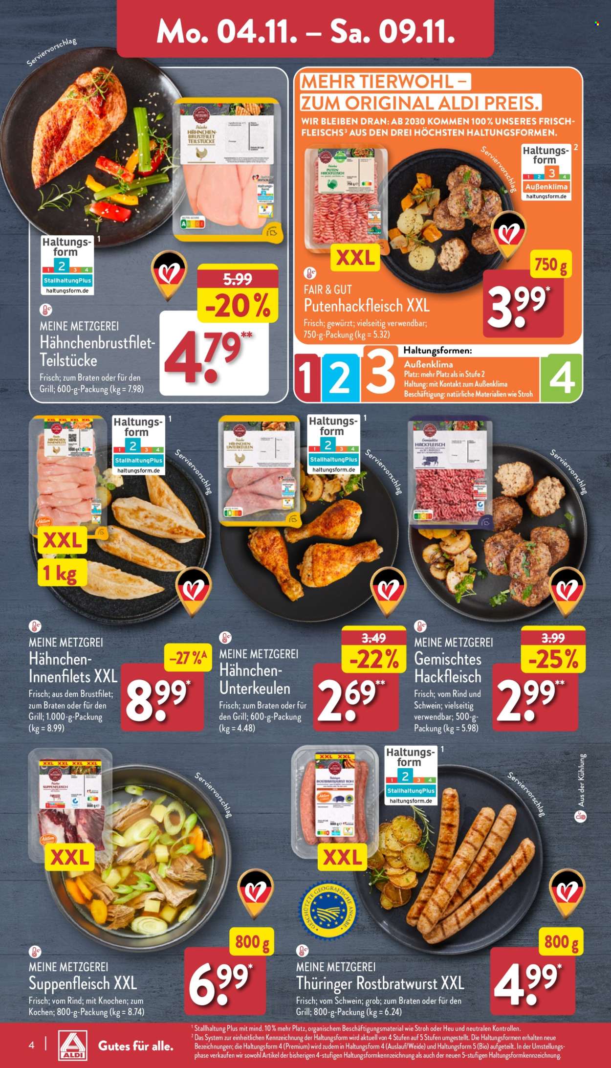 ALDI Nord Prospekte  - 4.11.2024 - 9.11.2024. Seite 4