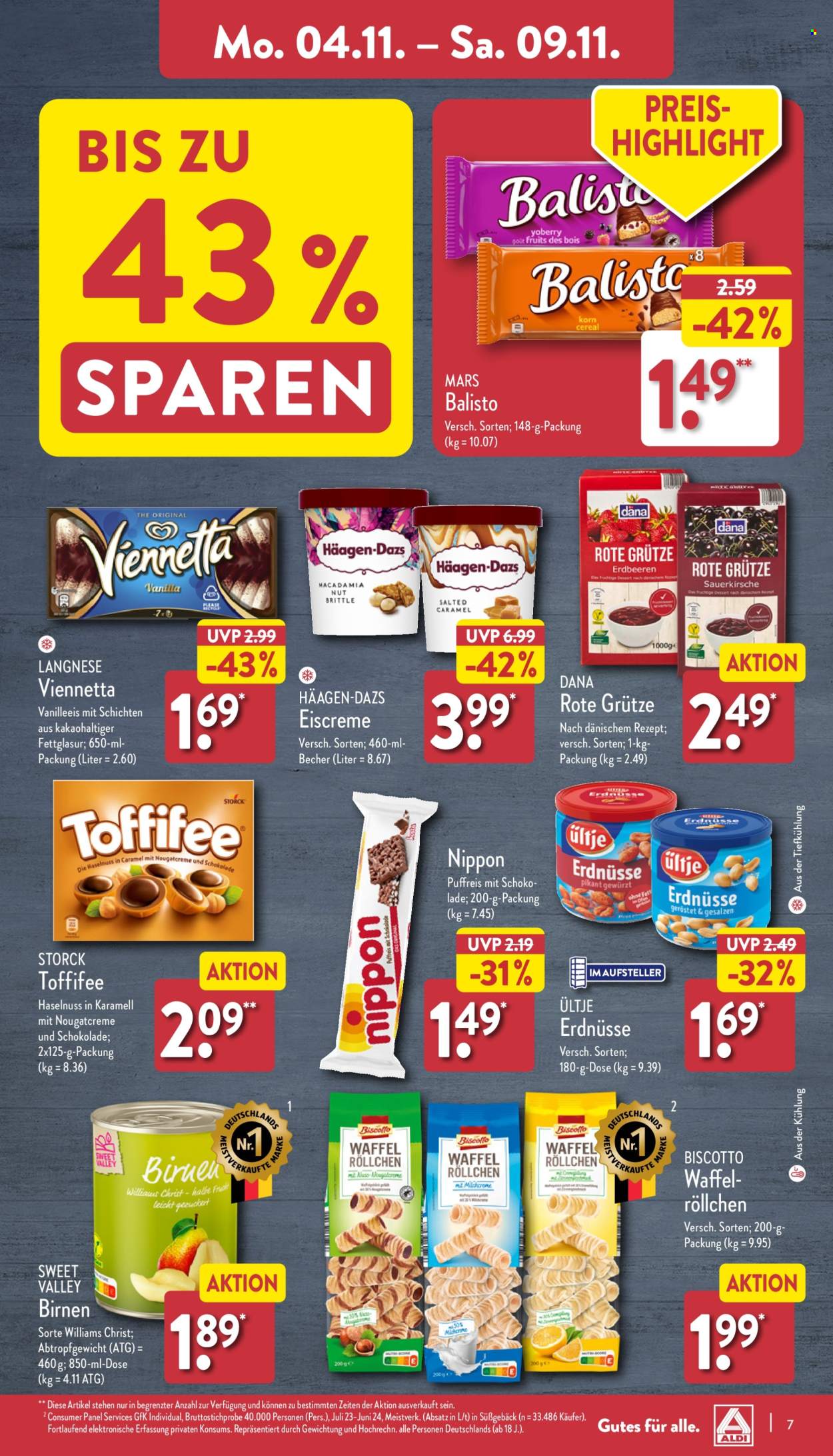 ALDI Nord Prospekte  - 4.11.2024 - 9.11.2024. Seite 7
