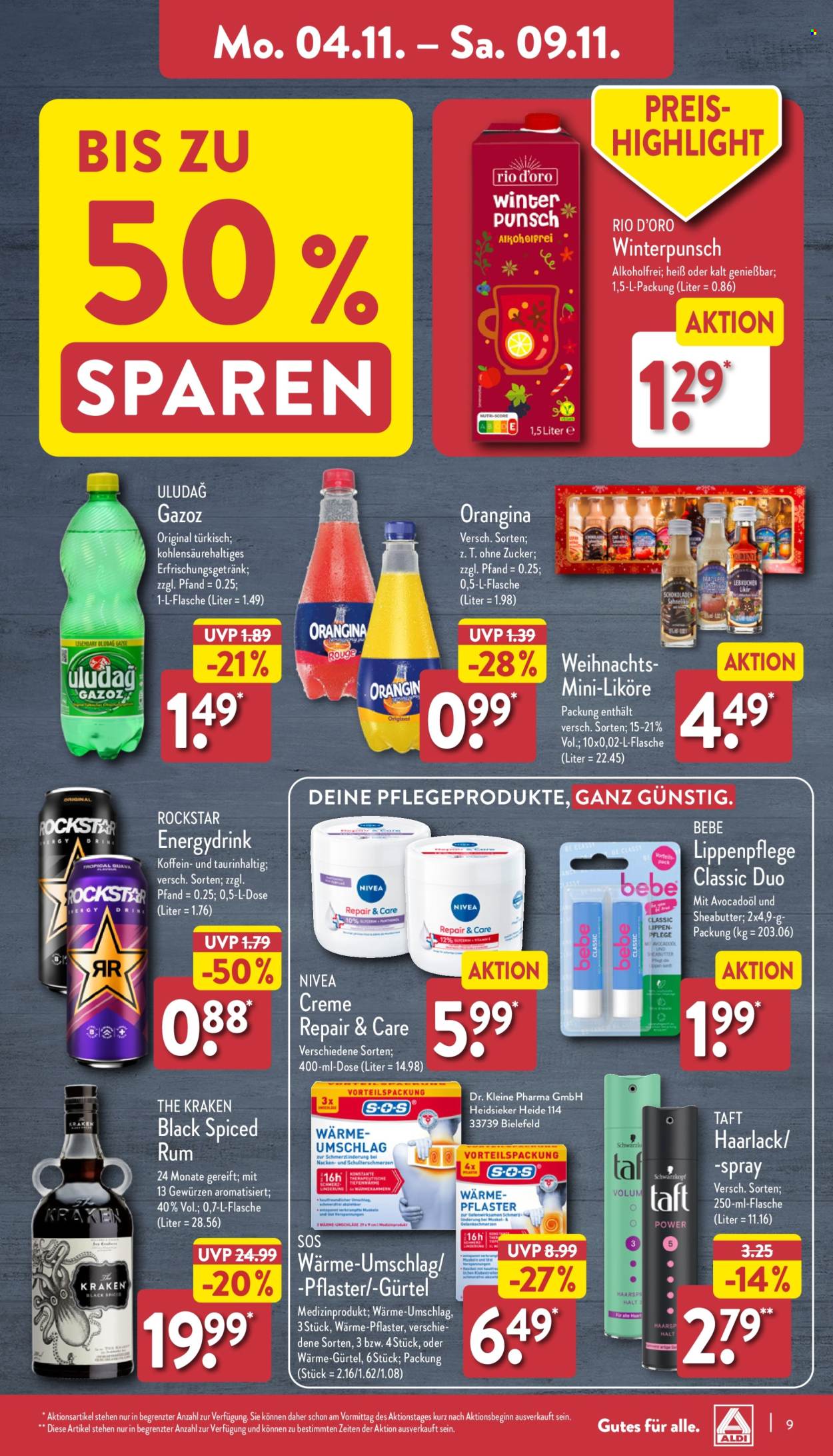 ALDI Nord Prospekte  - 4.11.2024 - 9.11.2024. Seite 9