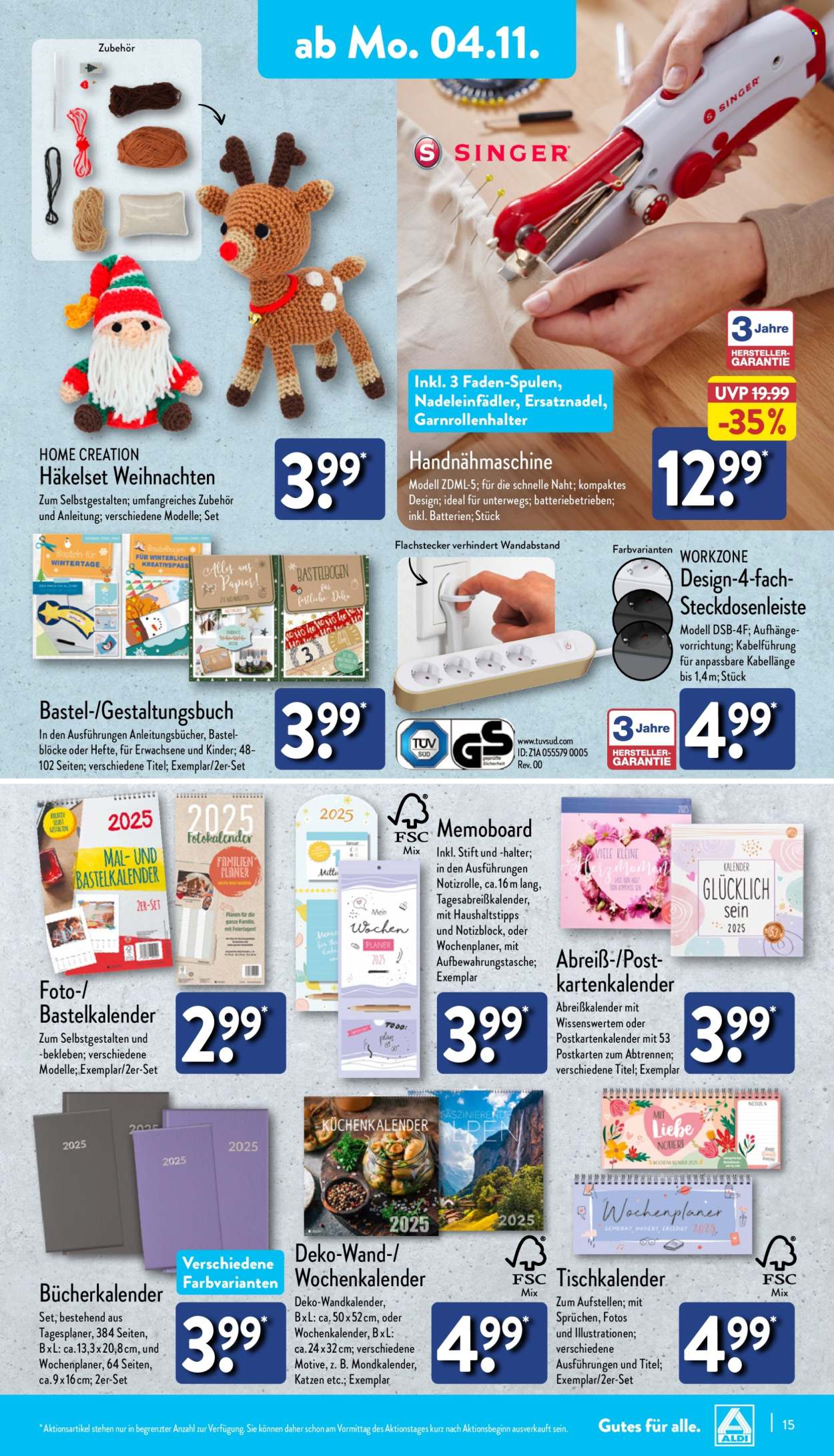 ALDI Nord Prospekte  - 4.11.2024 - 9.11.2024. Seite 15