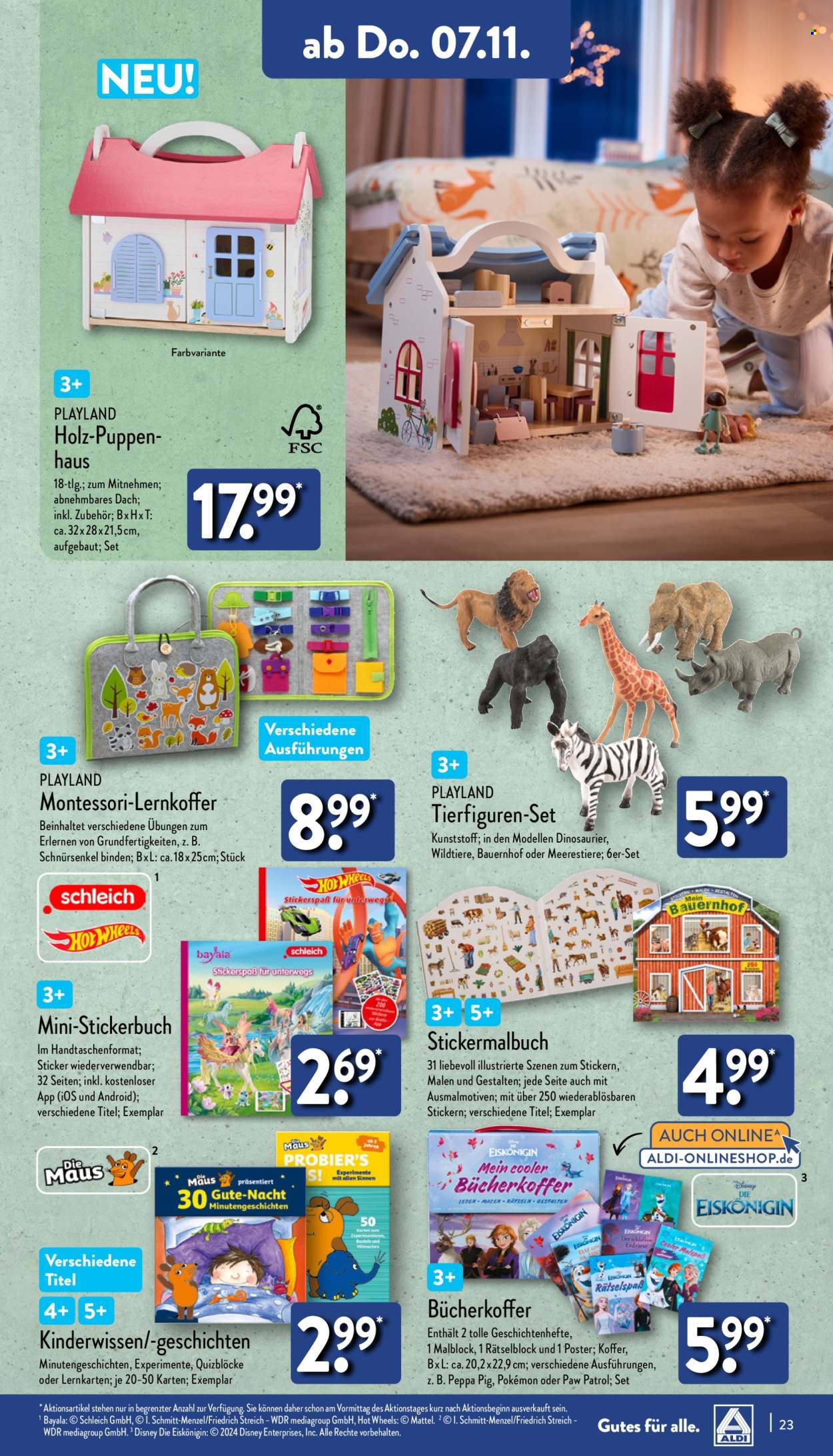 ALDI Nord Prospekte  - 4.11.2024 - 9.11.2024. Seite 23