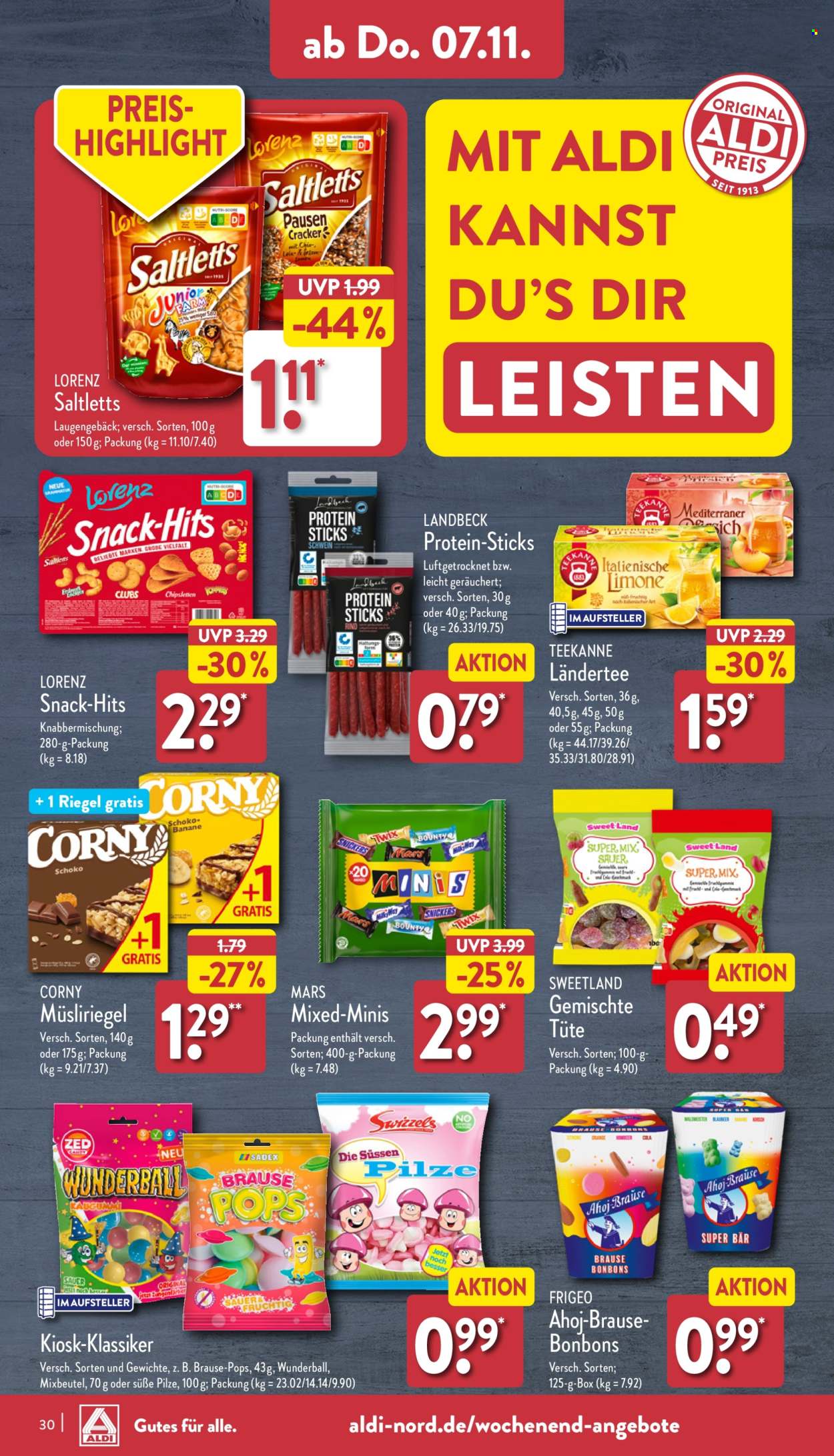 ALDI Nord Prospekte  - 4.11.2024 - 9.11.2024. Seite 30