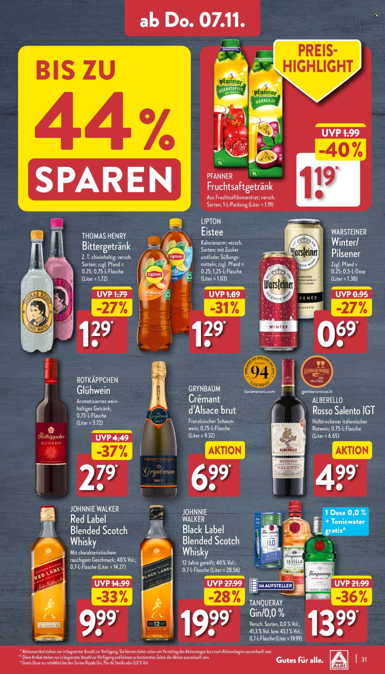ALDI Nord Prospekte  - 4.11.2024 - 9.11.2024. Seite 31