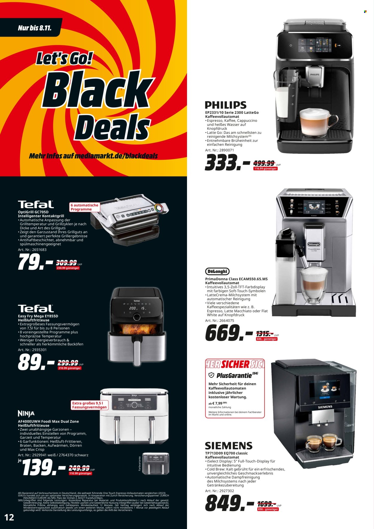 MediaMarkt Prospekte  - 28.10.2024 - 8.11.2024. Seite 12