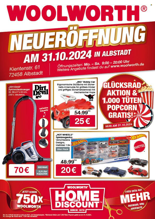 Woolworth Prospekte  - 31.10.2024 - 31.10.2024. Seite 1