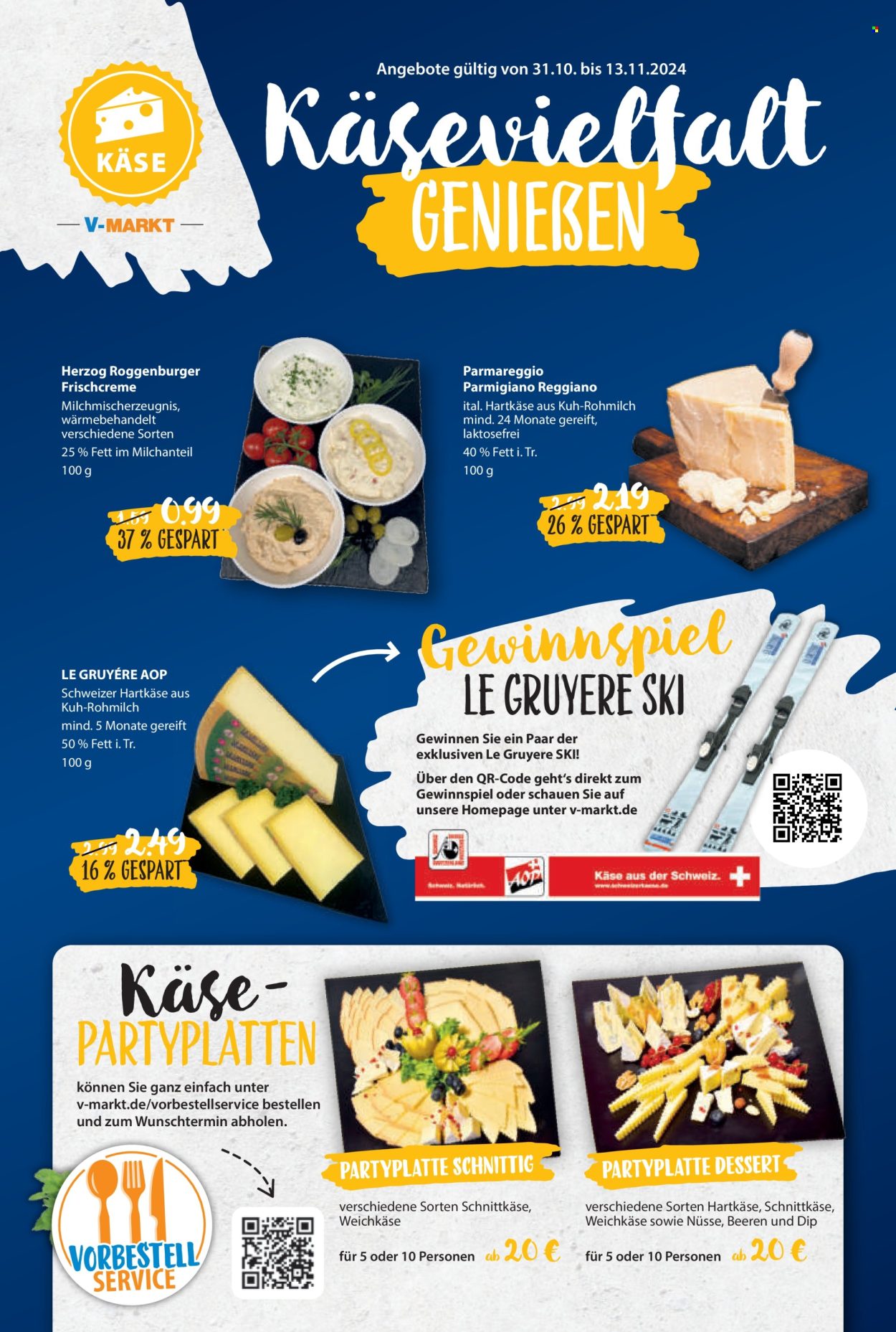 V-Markt Prospekte  - 31.10.2024 - 13.11.2024. Seite 1