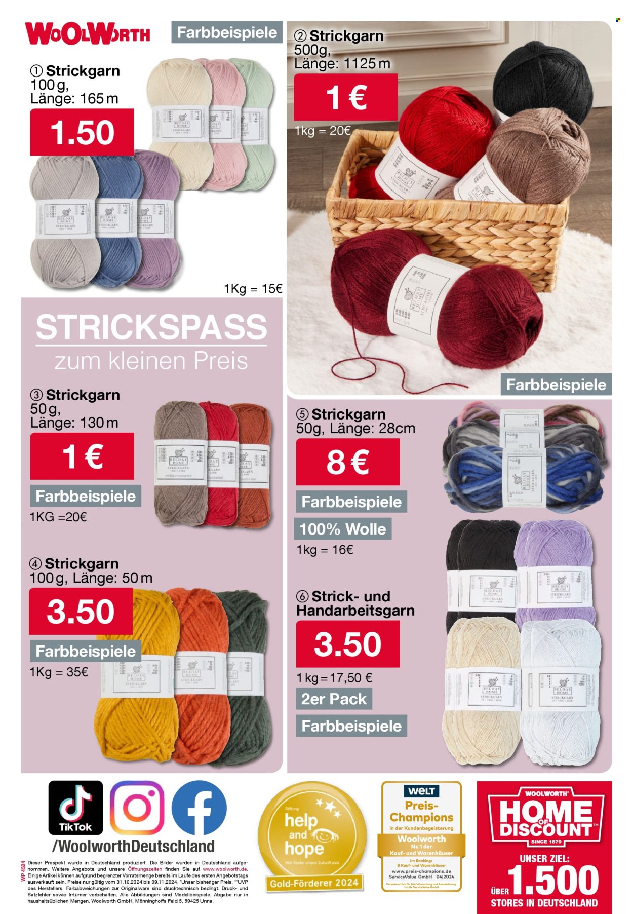 Woolworth Prospekte  - 31.10.2024 - 9.11.2024. Seite 30