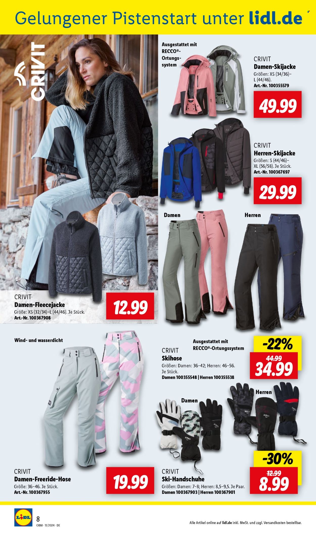 Lidl Prospekte  - 1.11.2024 - 30.11.2024. Seite 8