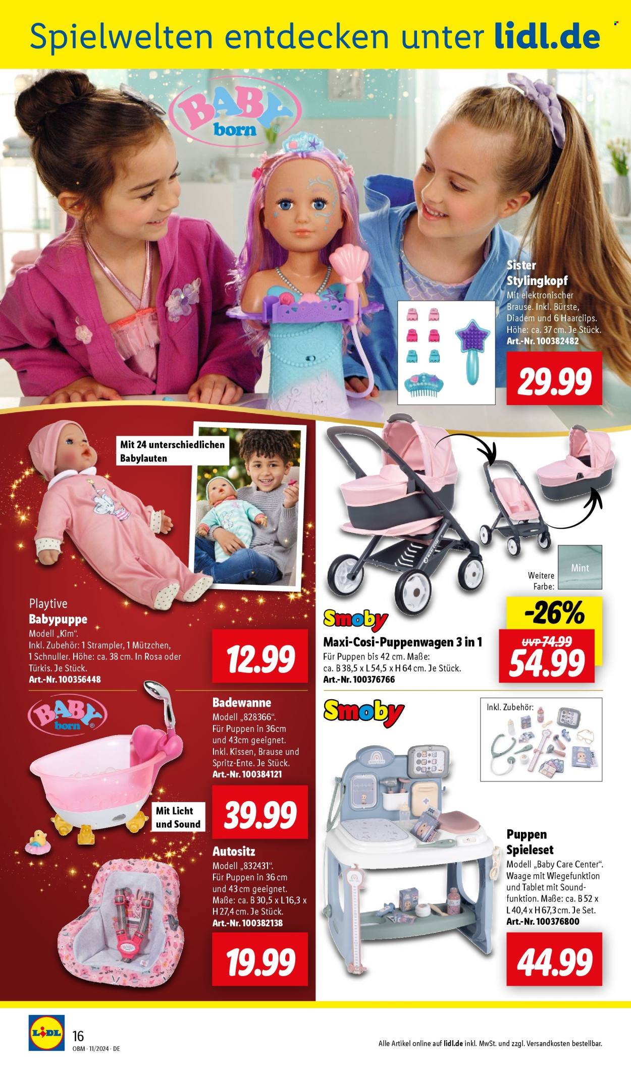 Lidl Prospekte  - 1.11.2024 - 30.11.2024. Seite 16
