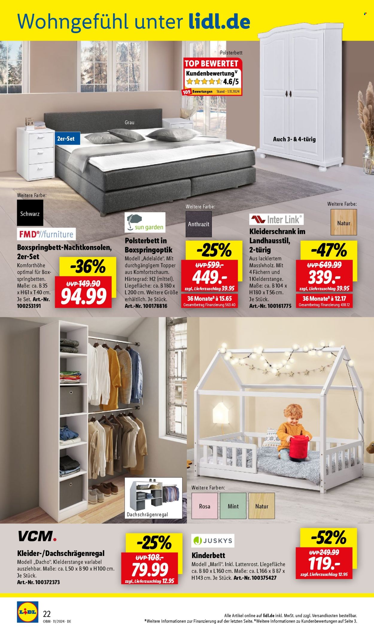 Lidl Prospekte  - 1.11.2024 - 30.11.2024. Seite 22
