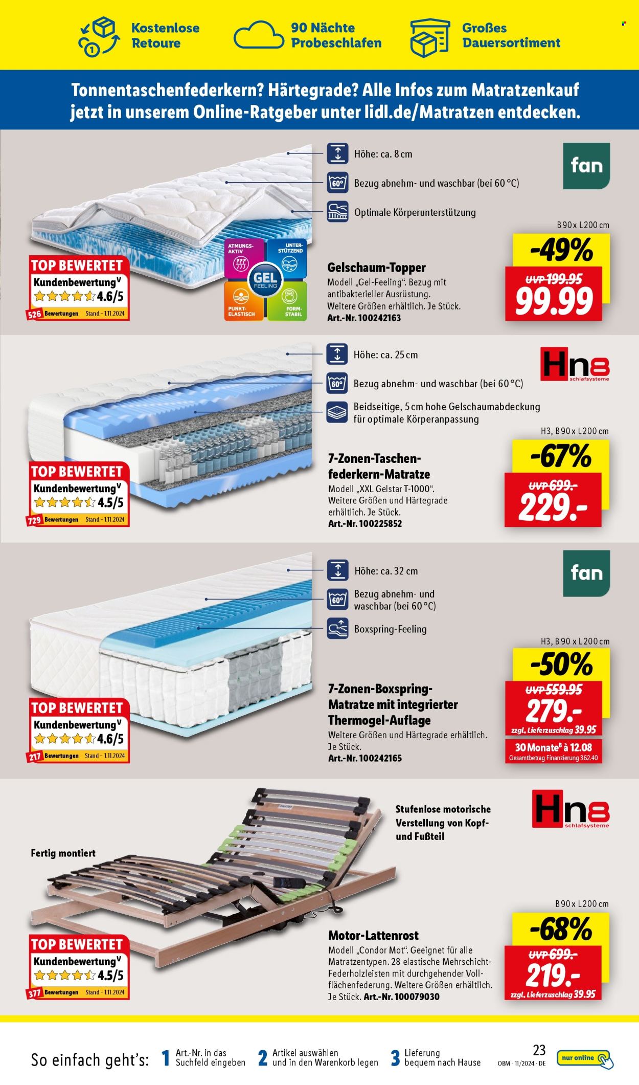Lidl Prospekte  - 1.11.2024 - 30.11.2024. Seite 23