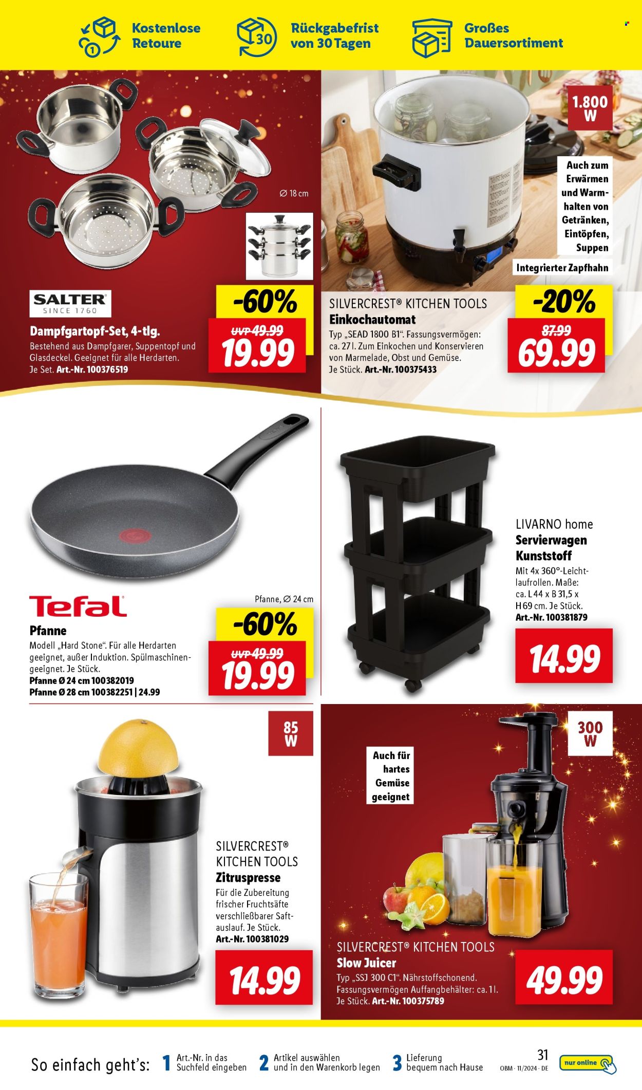 Lidl Prospekte  - 1.11.2024 - 30.11.2024. Seite 31