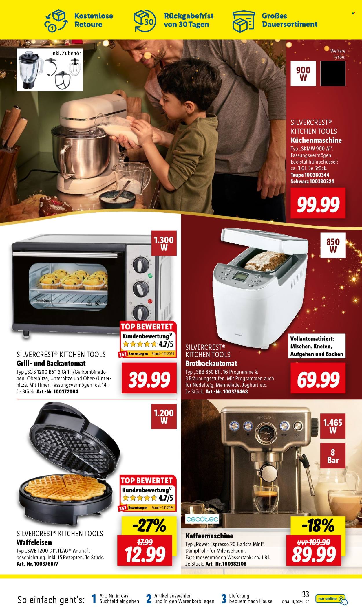 Lidl Prospekte  - 1.11.2024 - 30.11.2024. Seite 33