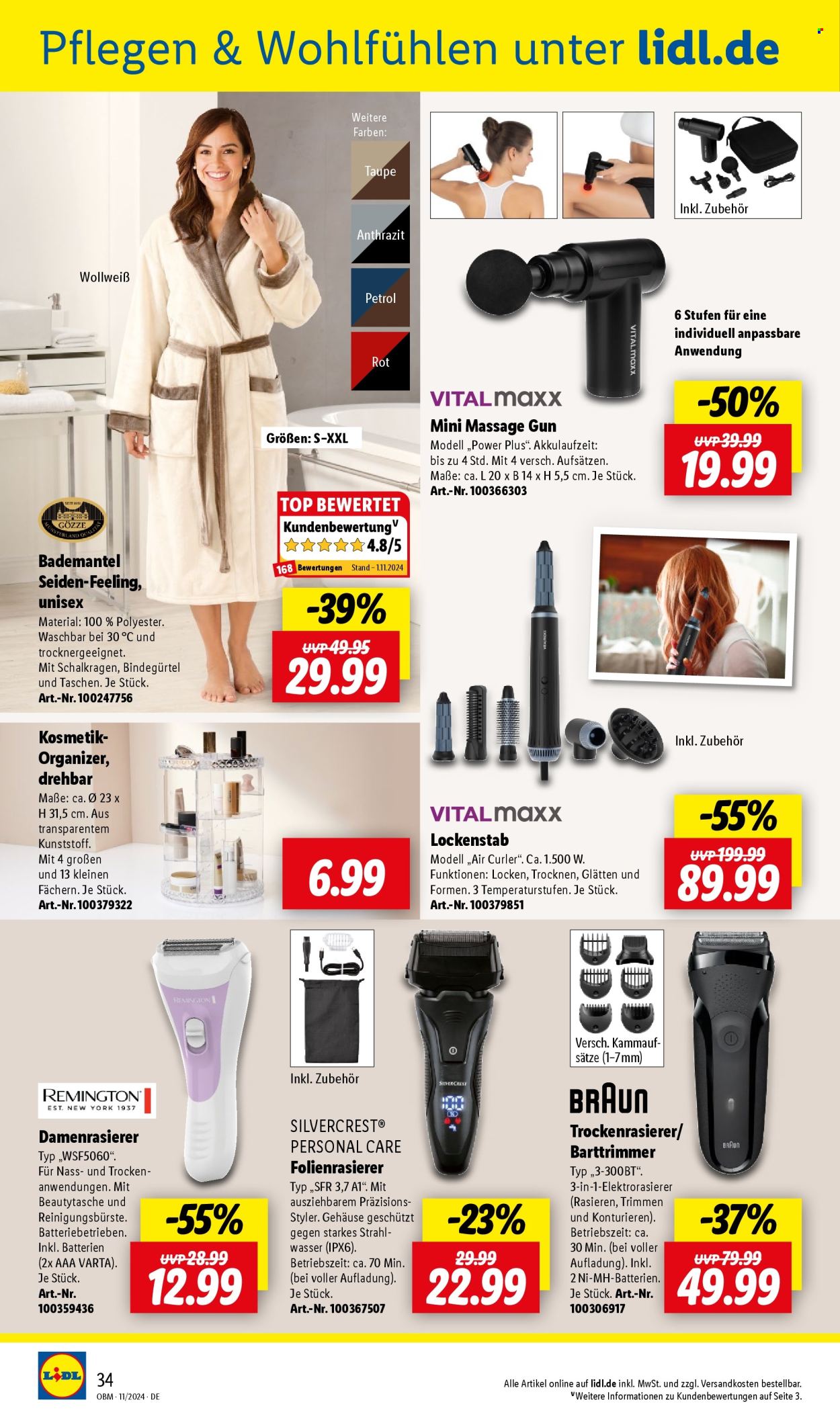 Lidl Prospekte  - 1.11.2024 - 30.11.2024. Seite 34