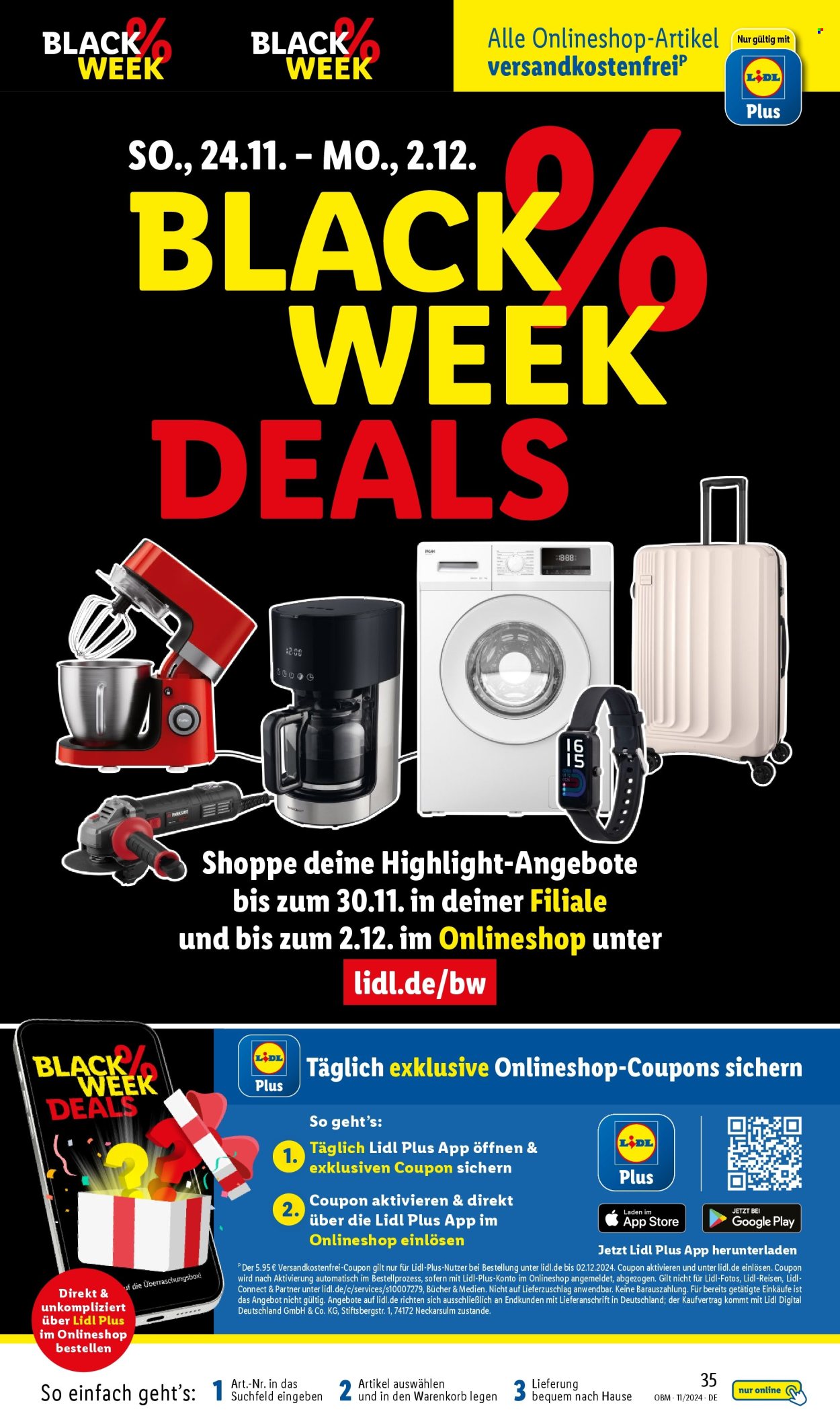 Lidl Prospekte  - 1.11.2024 - 30.11.2024. Seite 35