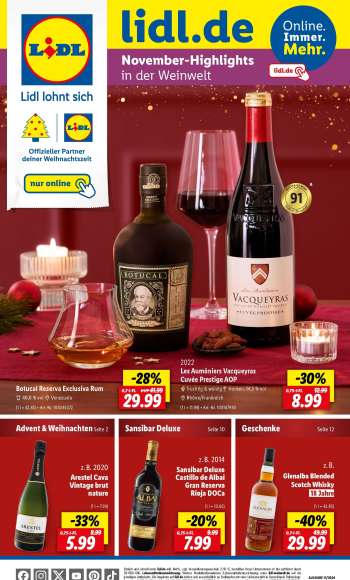 Prospekte Lidl - 1.11.2024 - 30.11.2024.