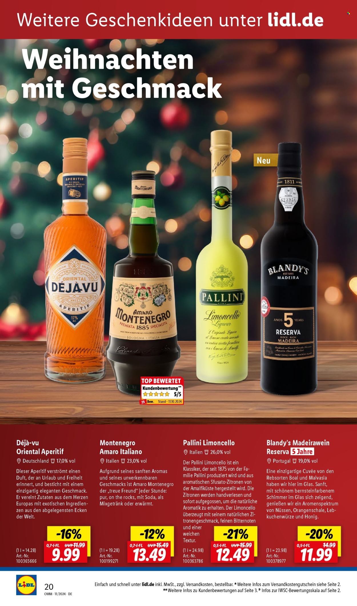 Lidl Prospekte  - 1.11.2024 - 30.11.2024. Seite 20