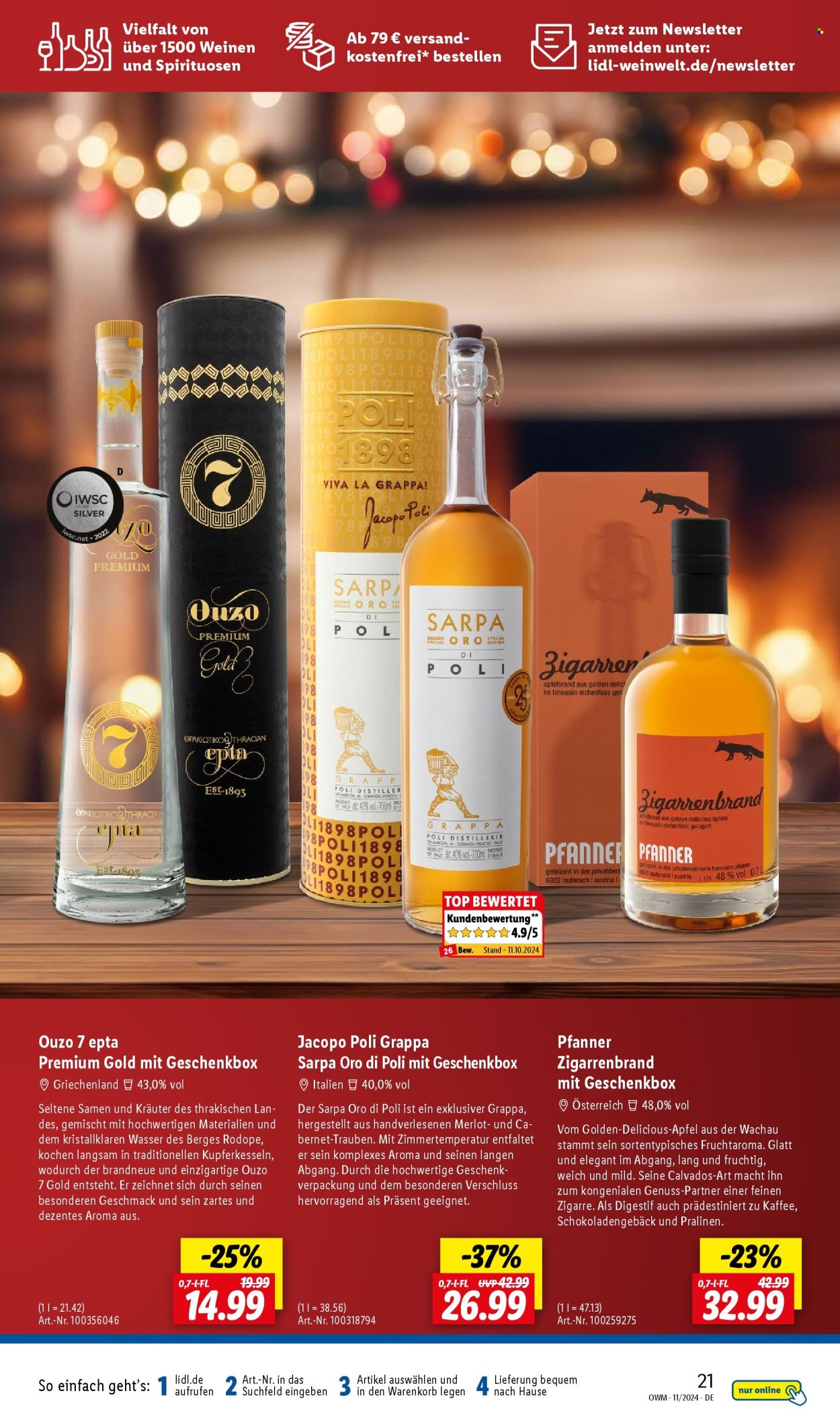 Lidl Prospekte  - 1.11.2024 - 30.11.2024. Seite 21