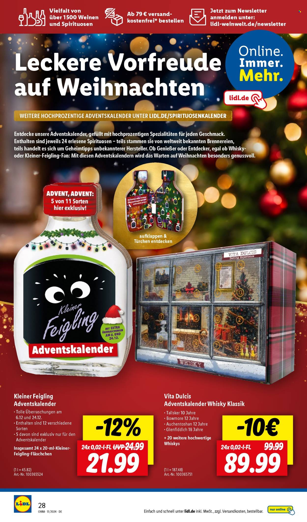 Lidl Prospekte  - 1.11.2024 - 30.11.2024. Seite 28
