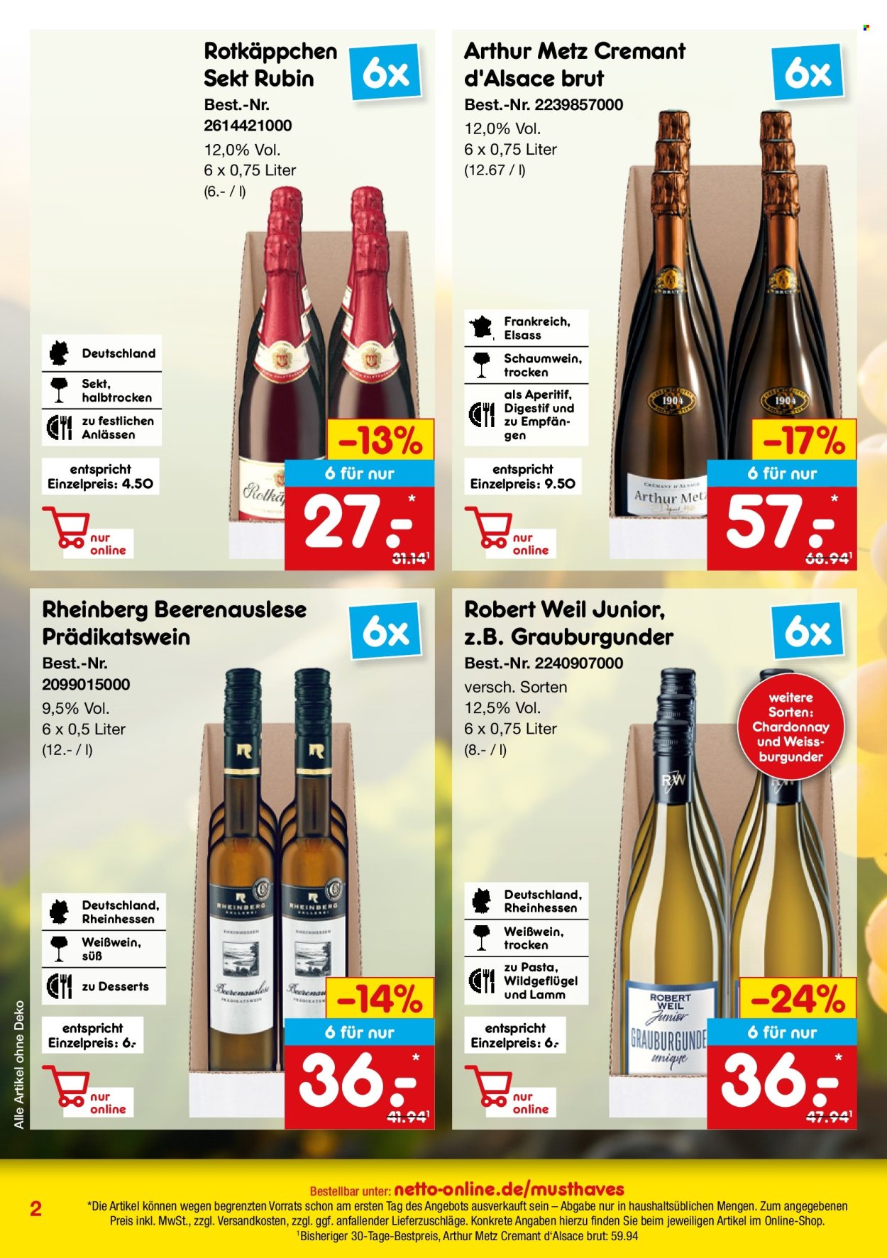 Netto Marken-Discount Prospekte  - 31.10.2024 - 31.12.2024. Seite 2