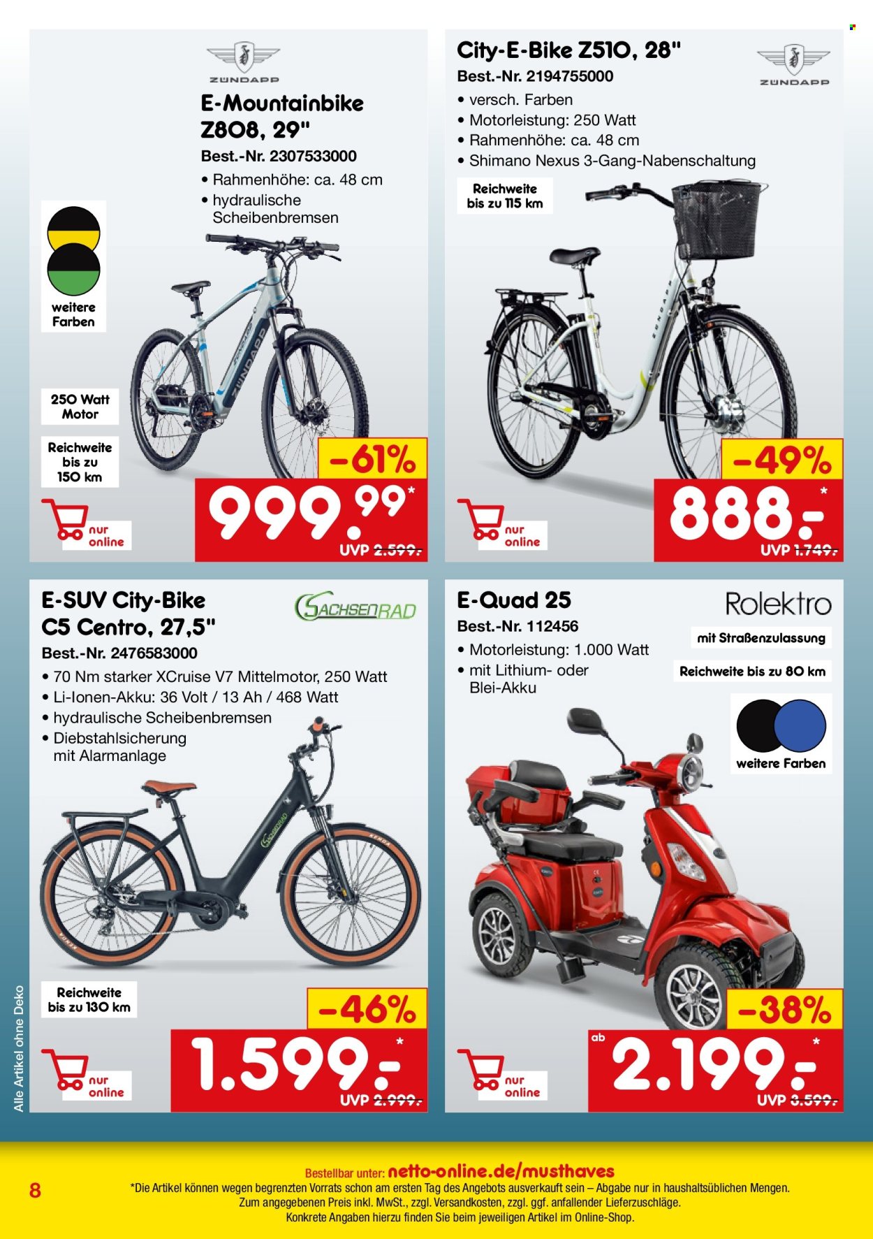 Netto Marken-Discount Prospekte  - 31.10.2024 - 31.12.2024. Seite 8