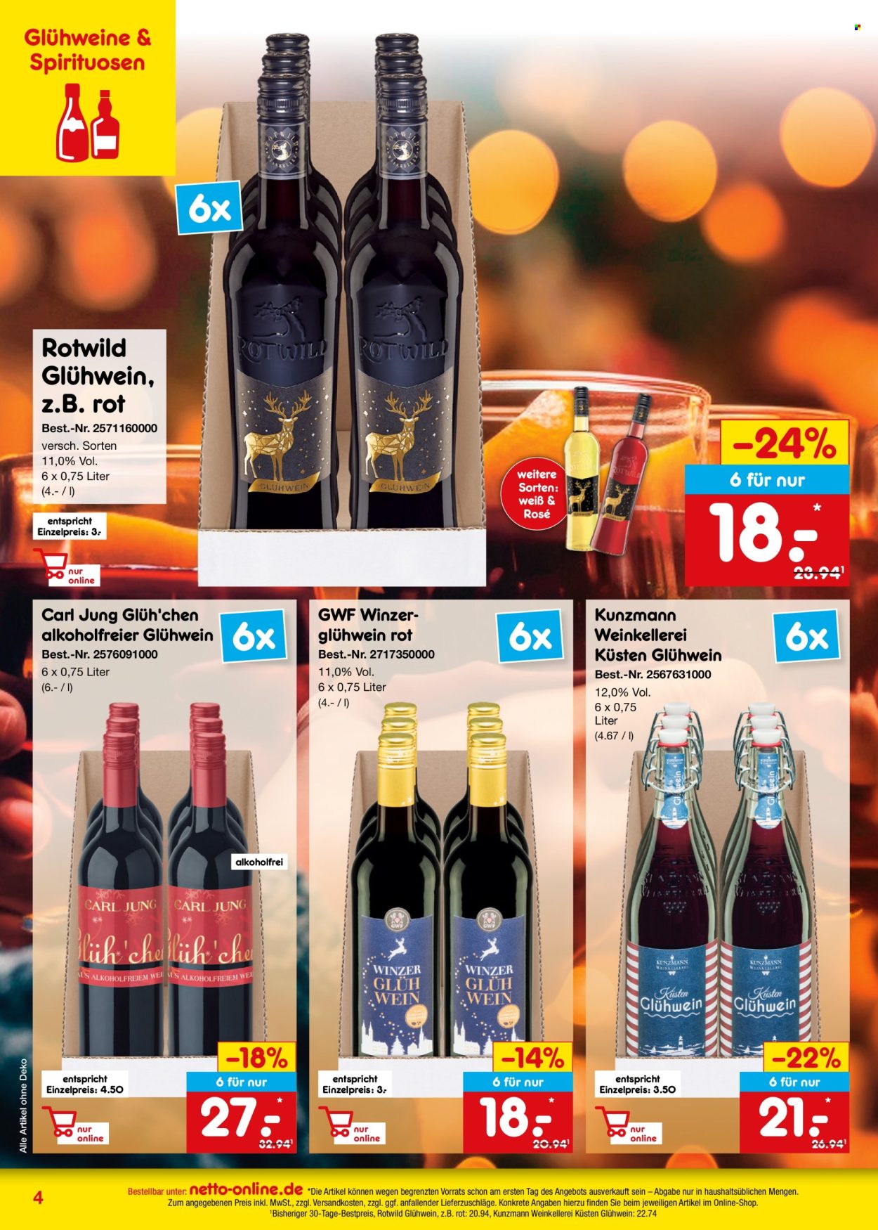 Netto Marken-Discount Prospekte  - 1.11.2024 - 30.11.2024. Seite 4