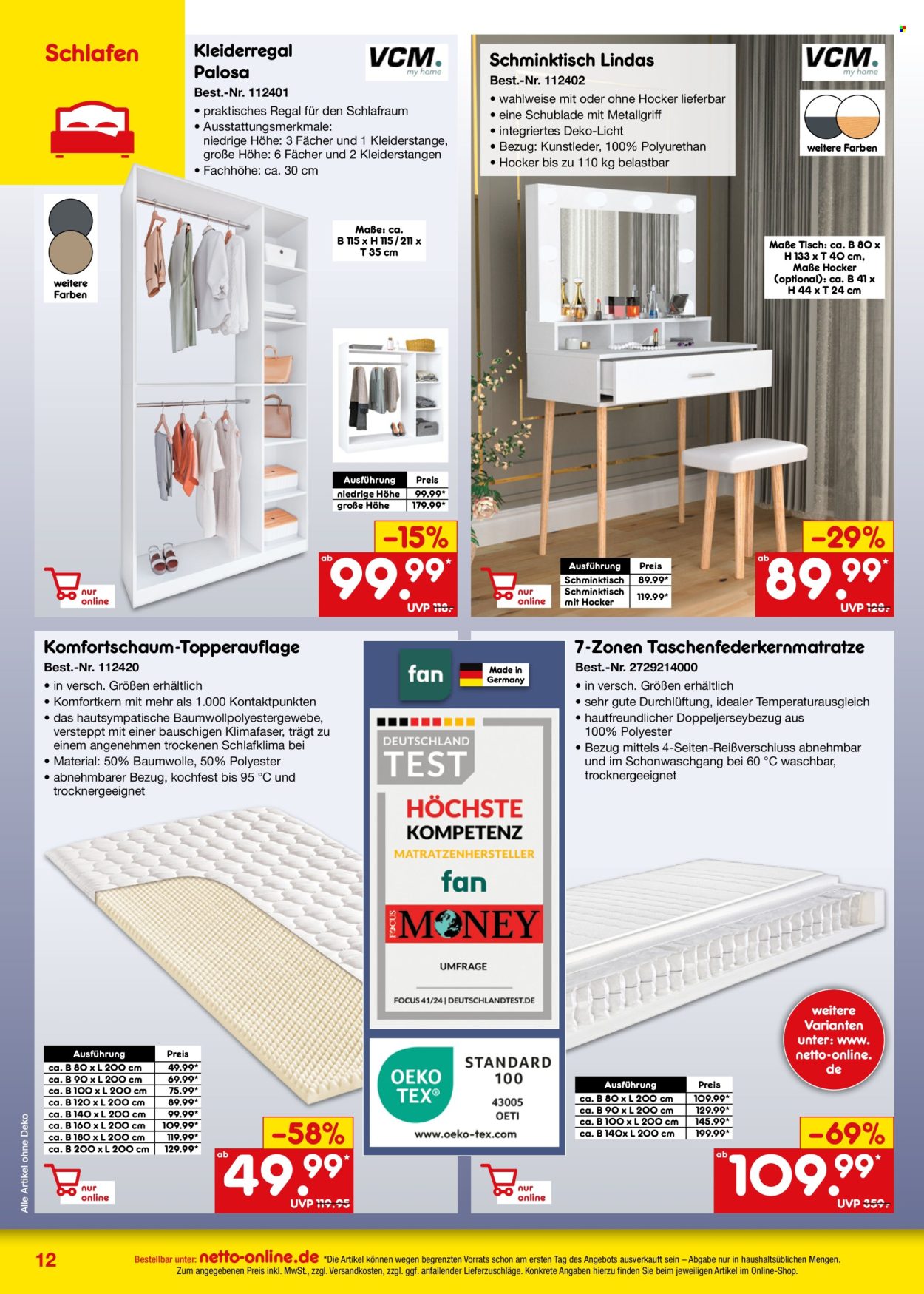 Netto Marken-Discount Prospekte  - 1.11.2024 - 30.11.2024. Seite 12