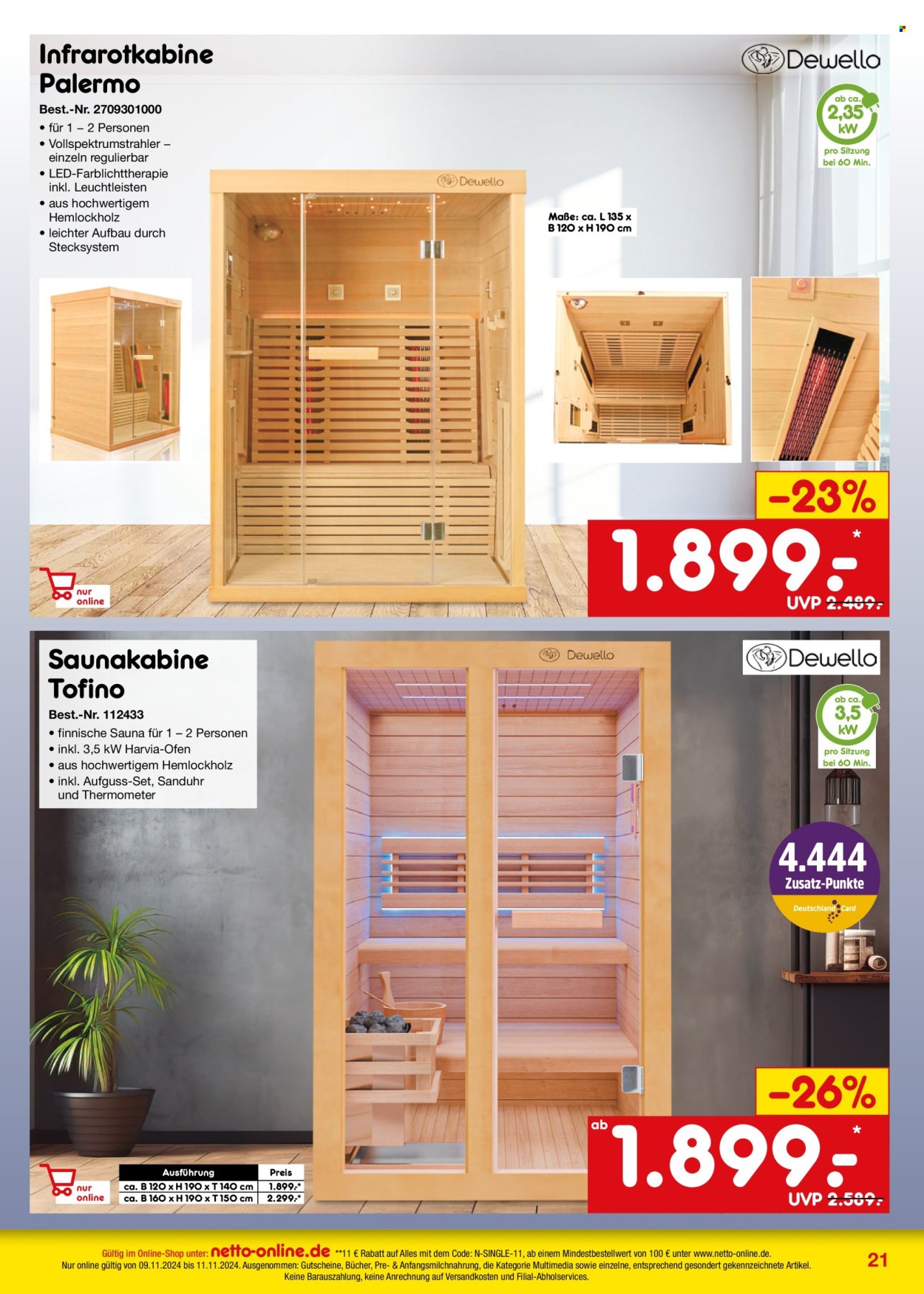 Netto Marken-Discount Prospekte  - 1.11.2024 - 30.11.2024. Seite 21
