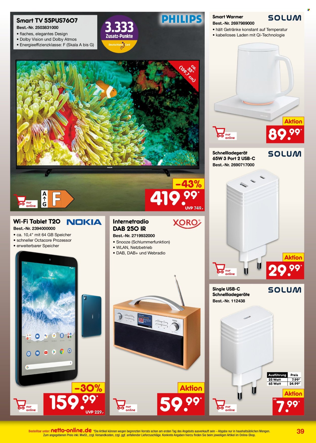 Netto Marken-Discount Prospekte  - 1.11.2024 - 30.11.2024. Seite 39