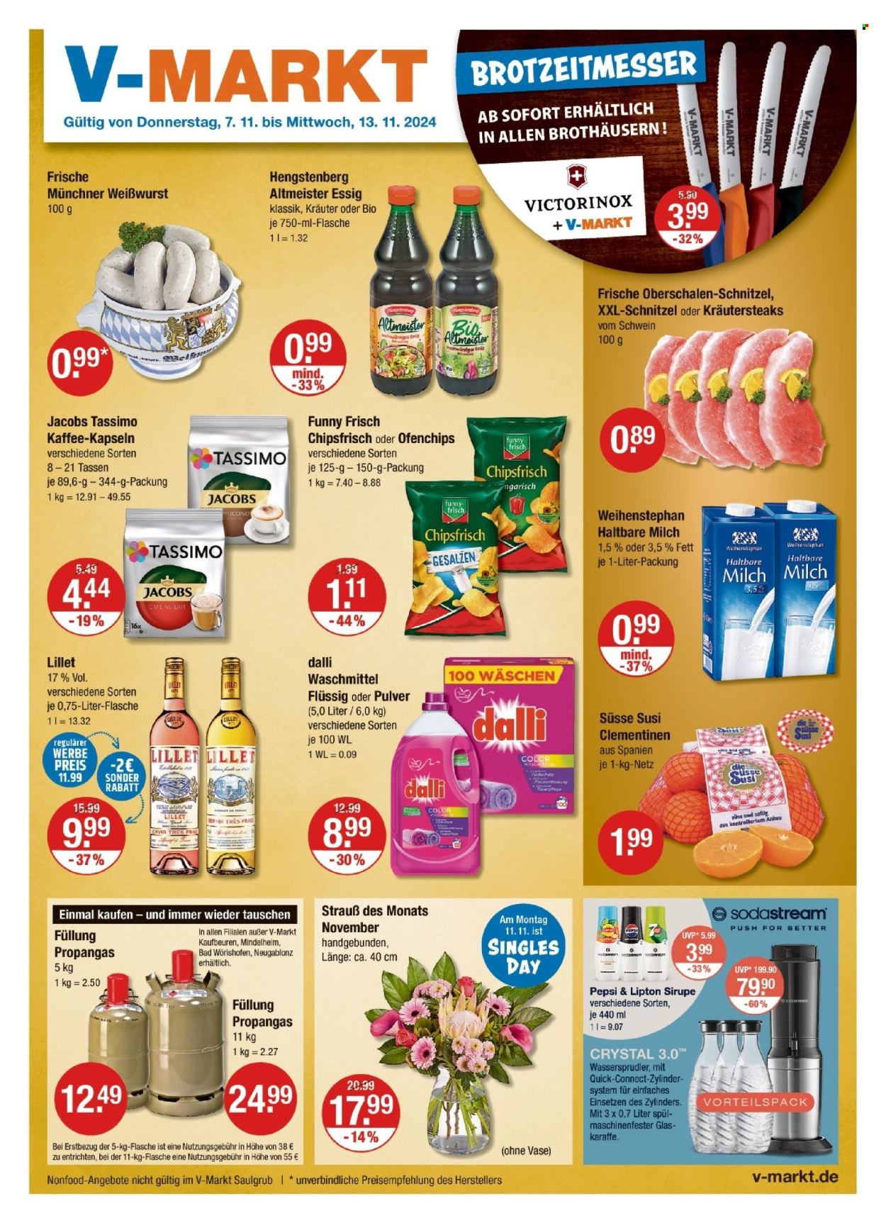 V-Markt Prospekte  - 7.11.2024 - 13.11.2024. Seite 1