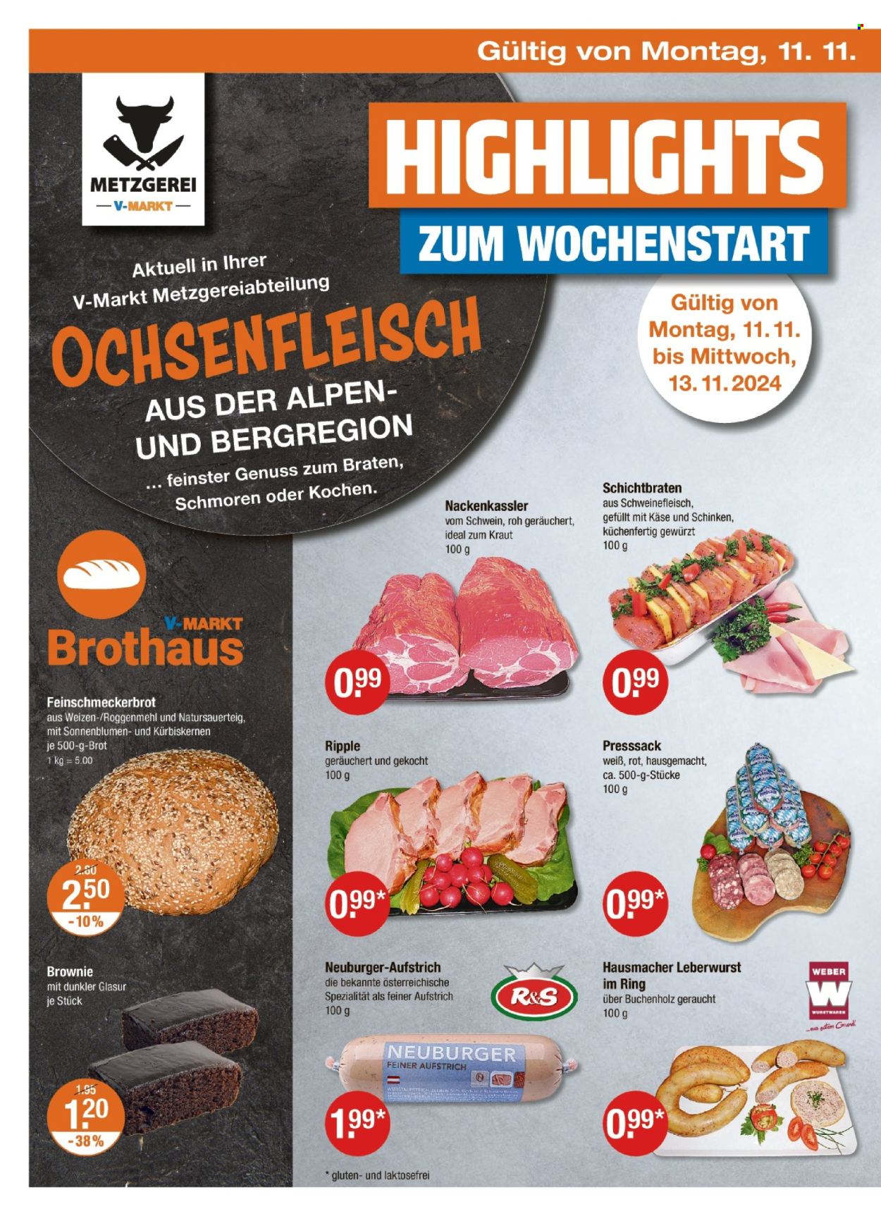 V-Markt Prospekte  - 7.11.2024 - 13.11.2024. Seite 18