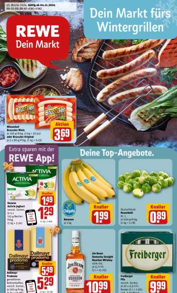 Prospekte REWE - 4.11.2024 - 9.11.2024.