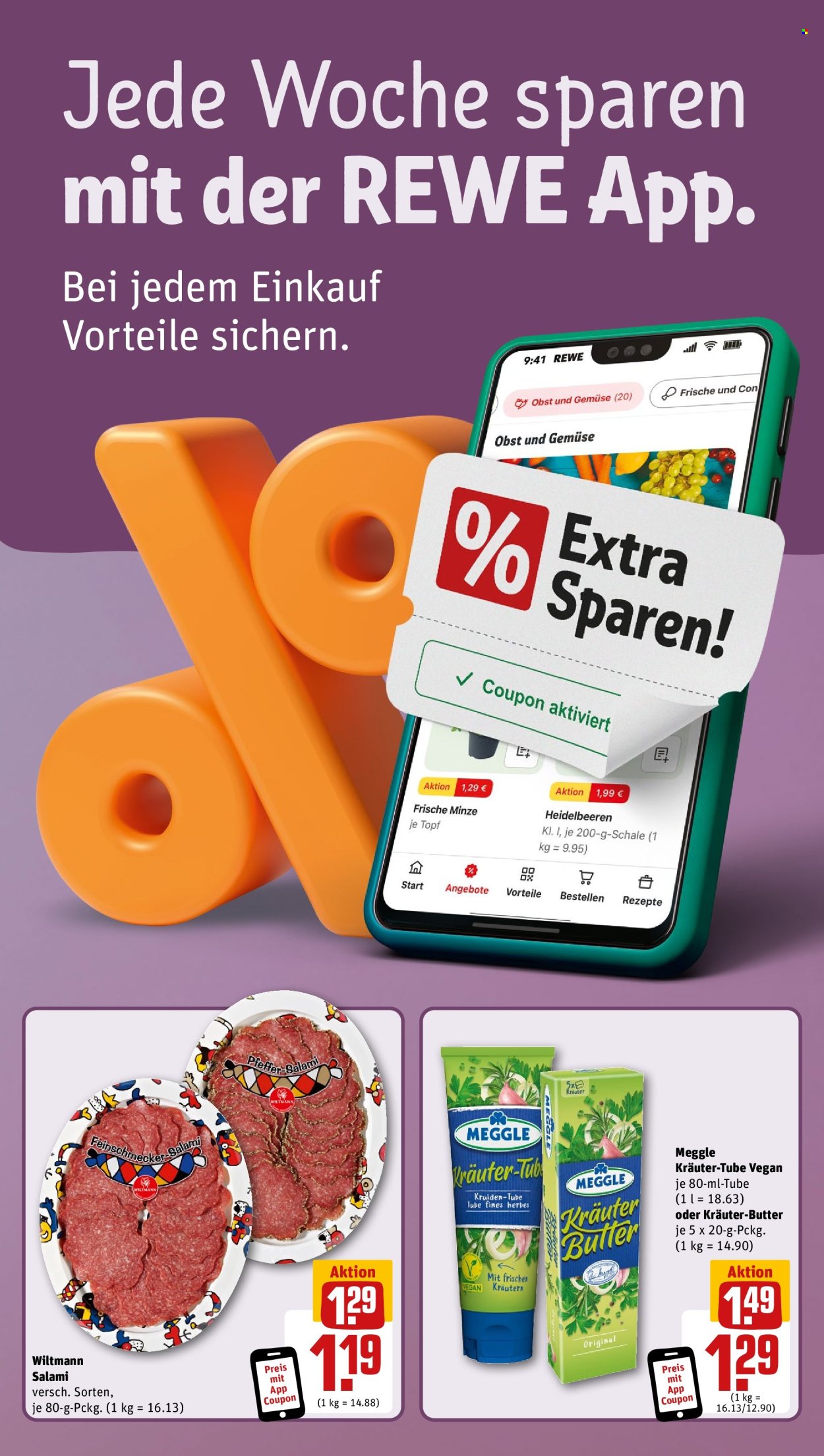 REWE Prospekte  - 4.11.2024 - 9.11.2024. Seite 2