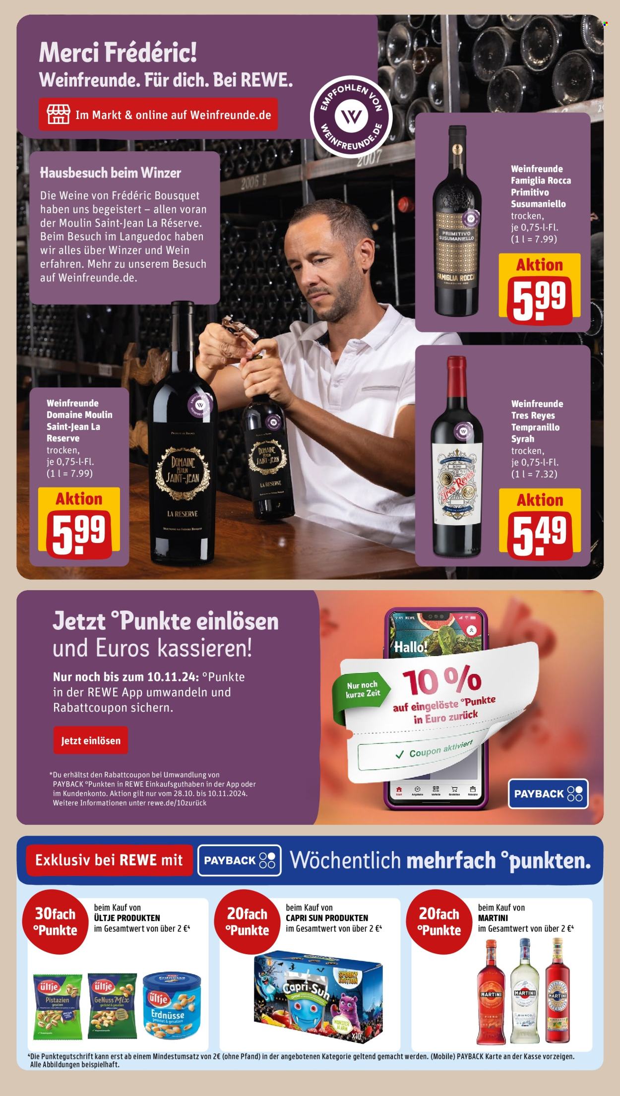 REWE Prospekte  - 4.11.2024 - 9.11.2024. Seite 25