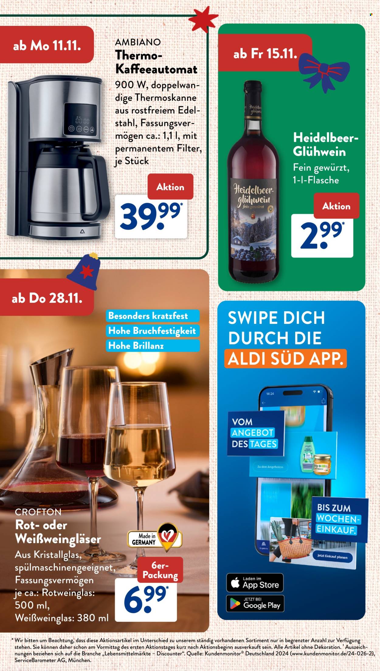 ALDI SÜD Prospekte  - 1.11.2024 - 30.11.2024. Seite 30