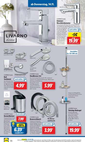 thumbnail - LIVARNO home Brauseschlauch