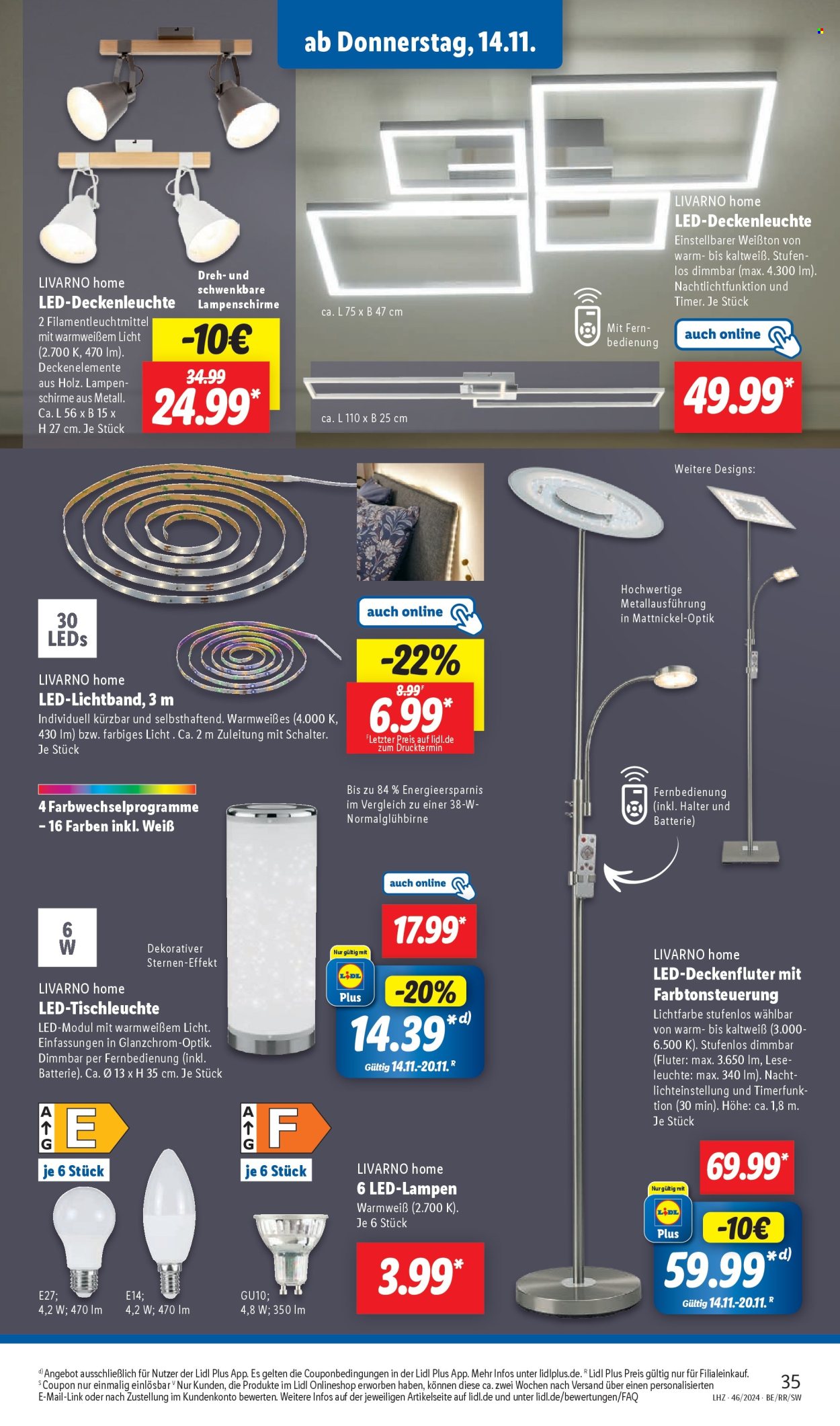 Lidl Prospekte  - 11.11.2024 - 16.11.2024. Seite 45