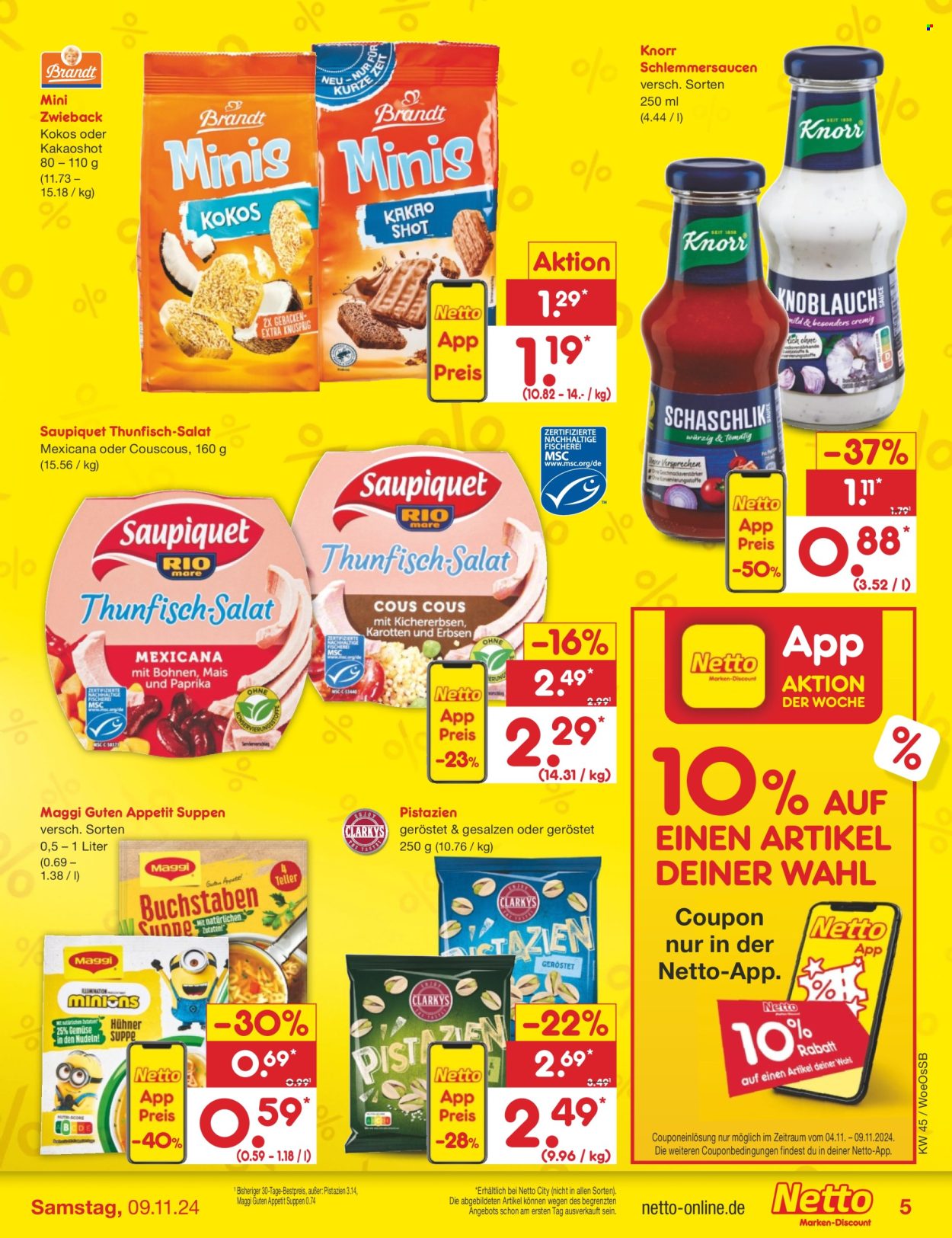 Netto Marken-Discount Prospekte  - 4.11.2024 - 9.11.2024. Seite 5