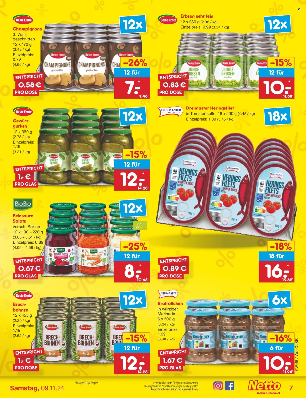 Netto Marken-Discount Prospekte  - 4.11.2024 - 9.11.2024. Seite 7