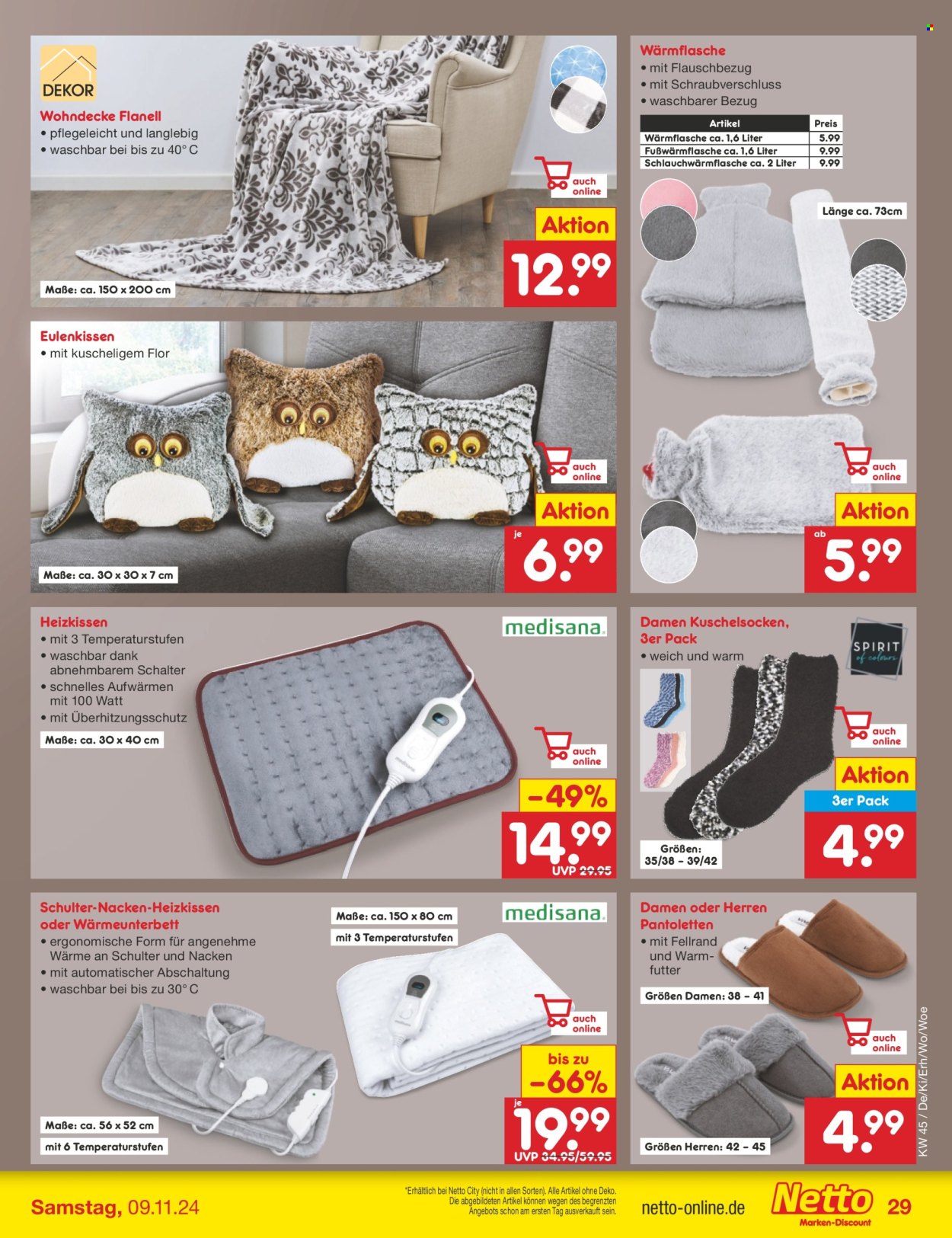 Netto Marken-Discount Prospekte  - 4.11.2024 - 9.11.2024. Seite 33