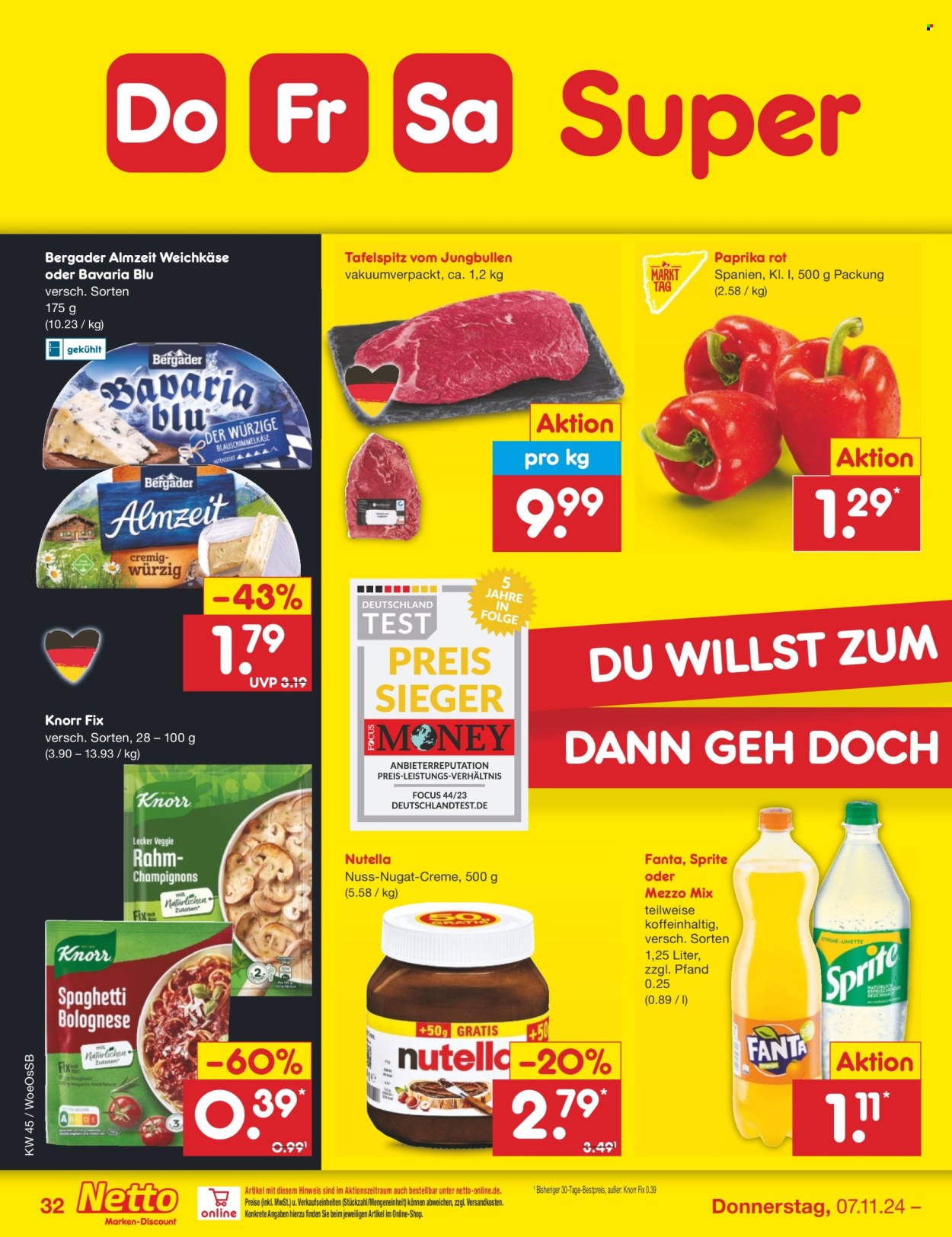 Netto Marken-Discount Prospekte  - 4.11.2024 - 9.11.2024. Seite 40