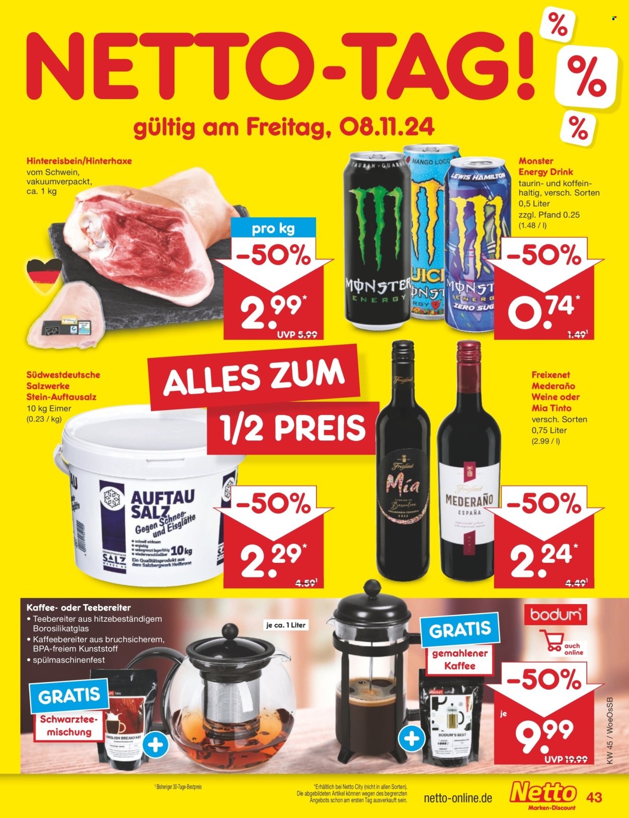 Netto Marken-Discount Prospekte  - 4.11.2024 - 9.11.2024. Seite 52