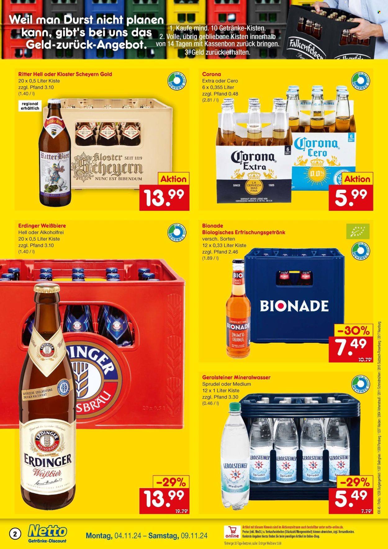 Netto Marken-Discount Prospekte  - 4.11.2024 - 9.11.2024. Seite 2